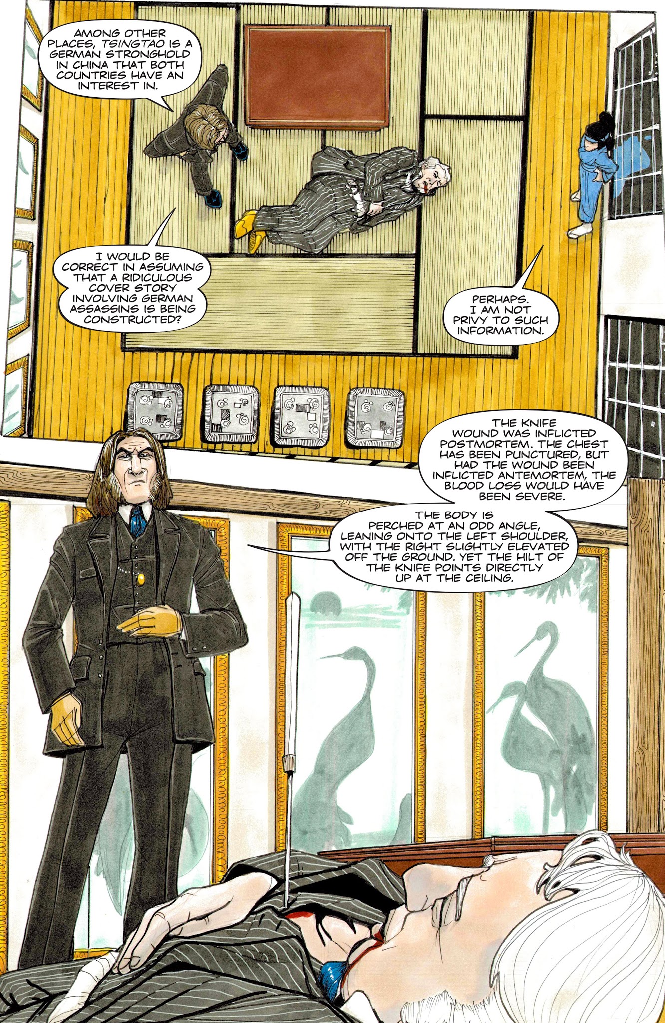Read online Moriarty: The Jade Serpent comic -  Issue # Full - 11