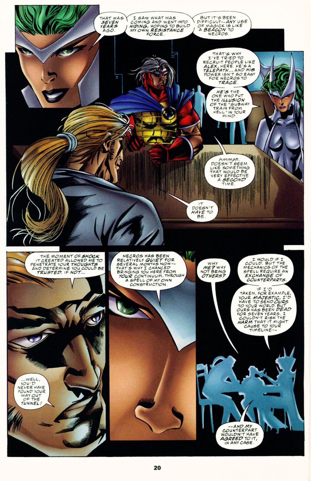 Read online Union (1995) comic -  Issue #5 - 23