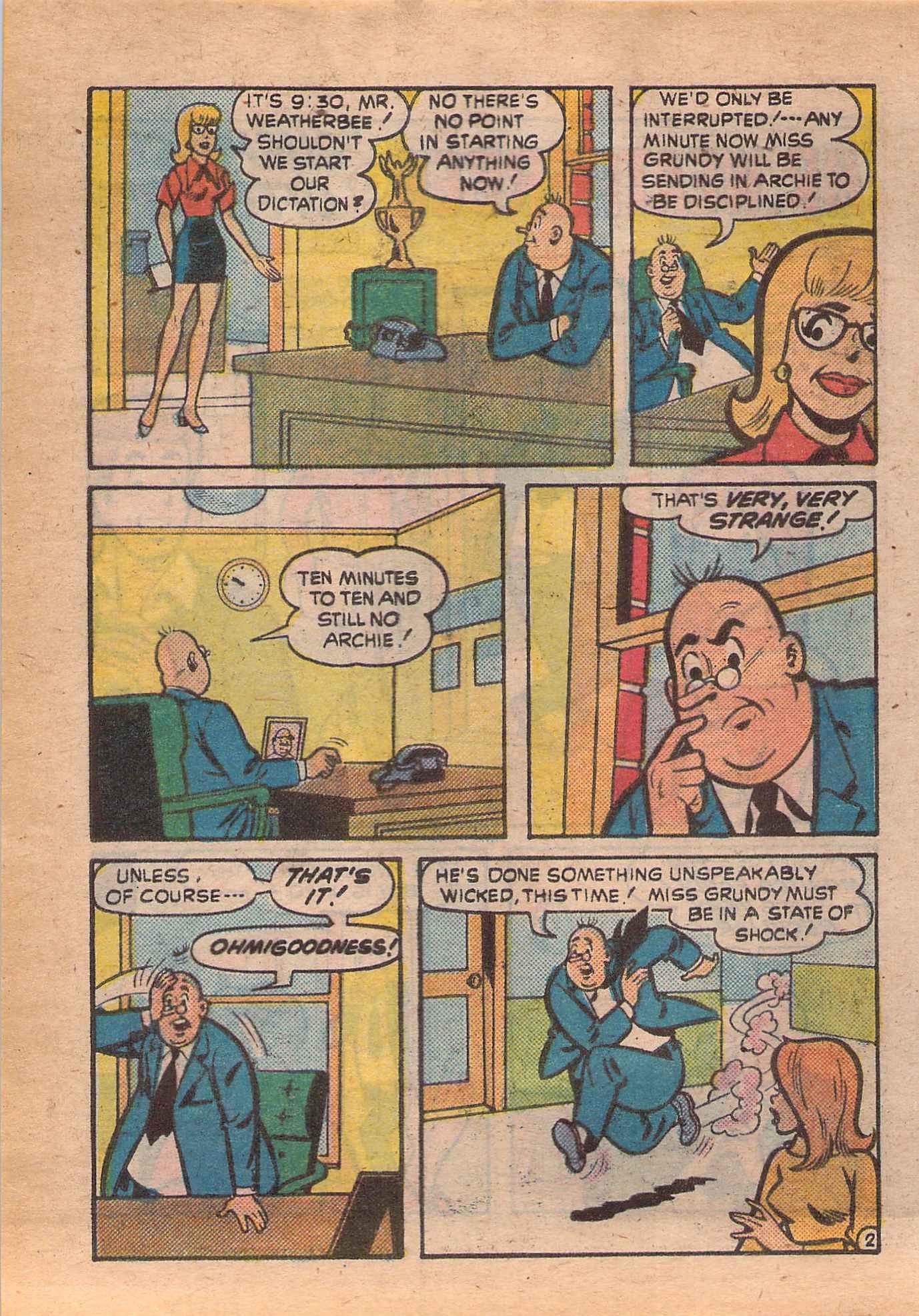 Read online Archie's Double Digest Magazine comic -  Issue #34 - 132