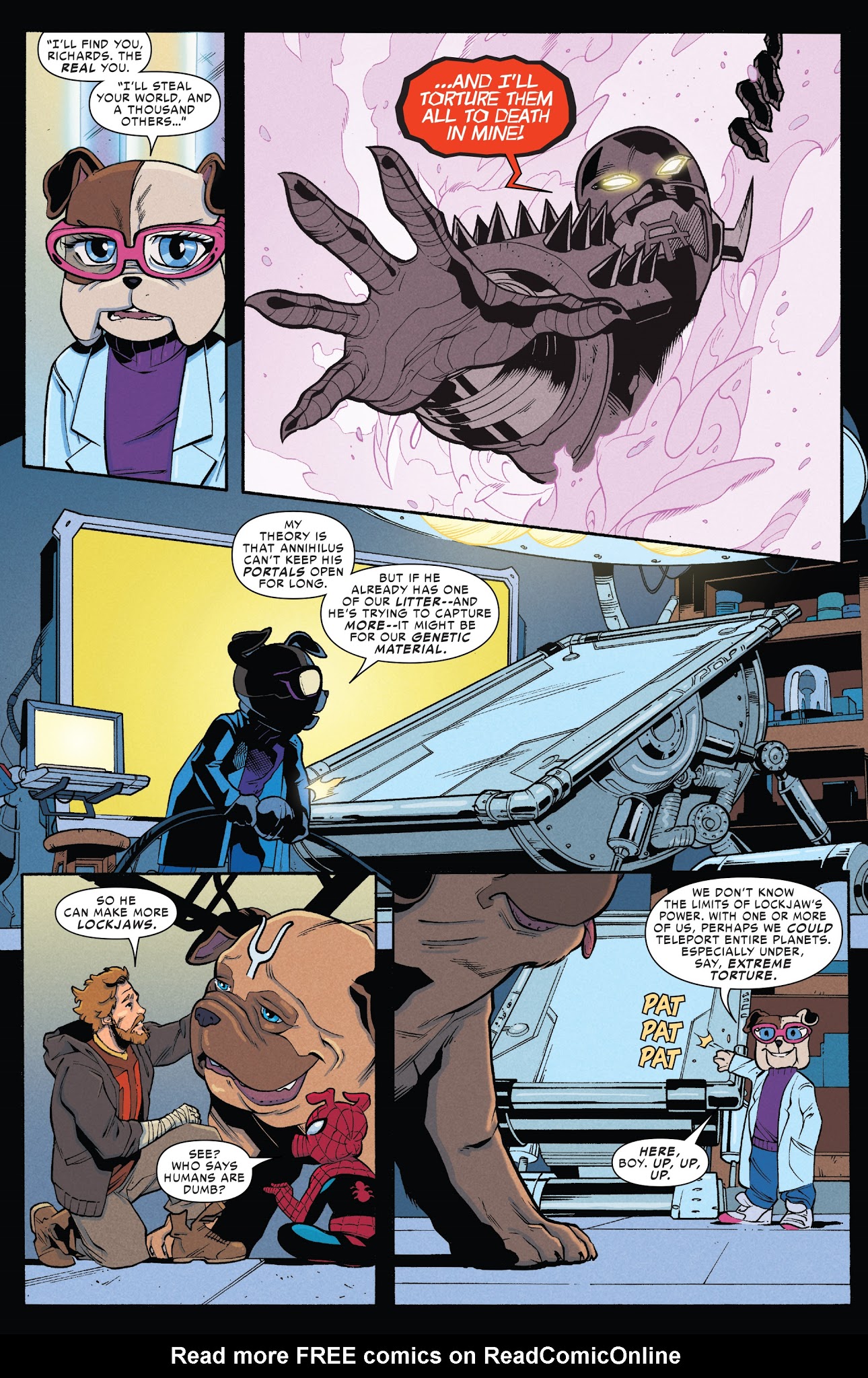 Read online Lockjaw comic -  Issue #3 - 16