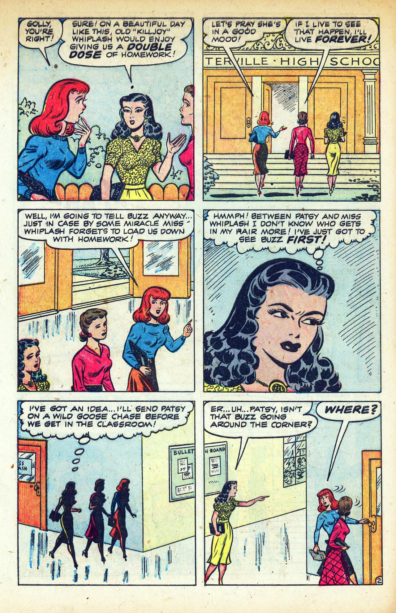 Read online Patsy Walker comic -  Issue #41 - 4