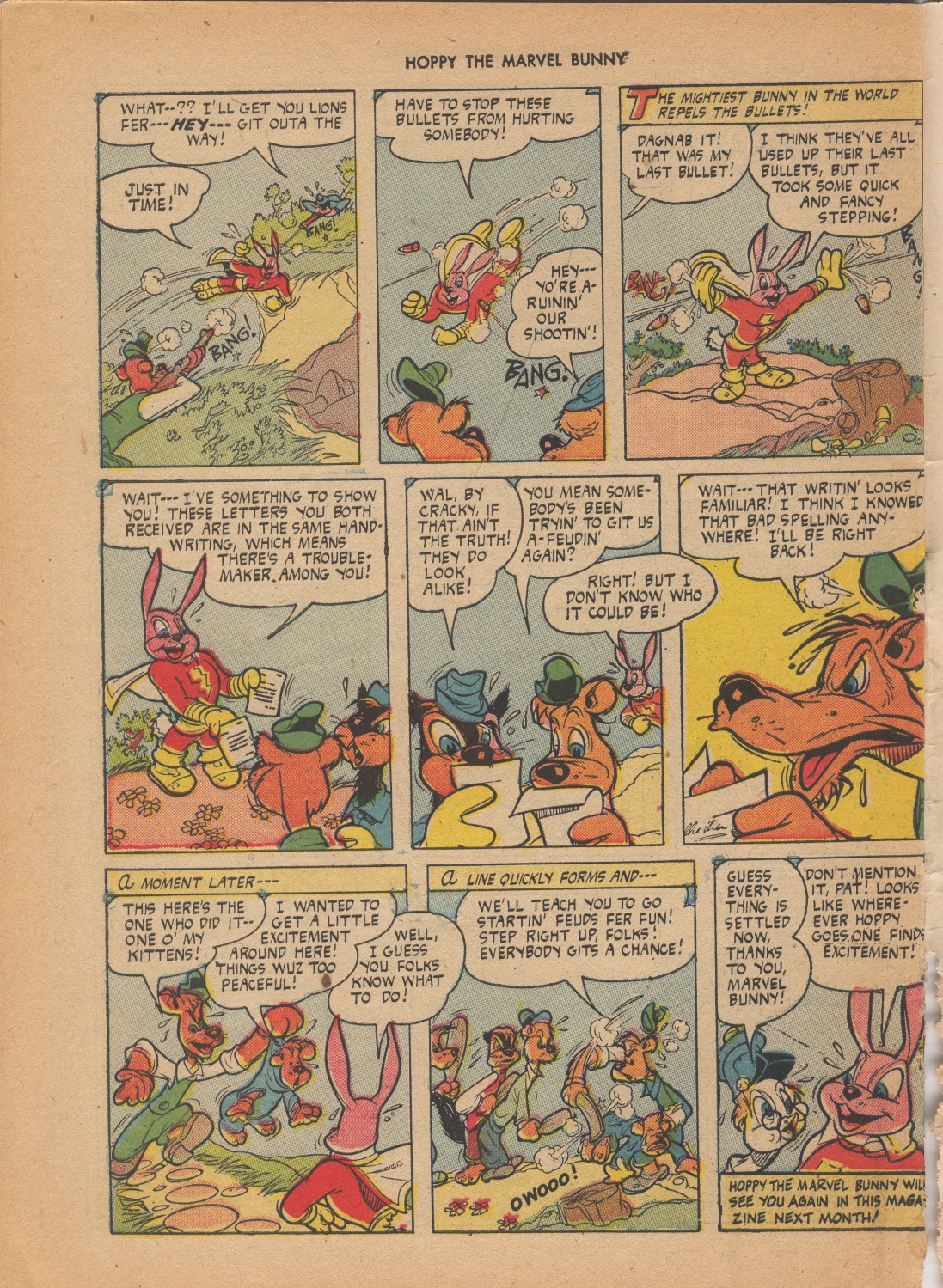 Read online Hoppy The Marvel Bunny comic -  Issue #3 - 3