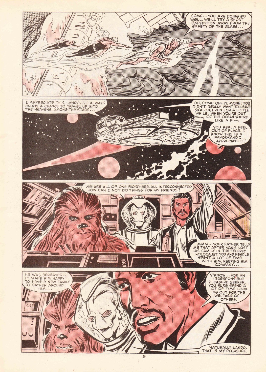 Read online Return of the Jedi comic -  Issue #9 - 5