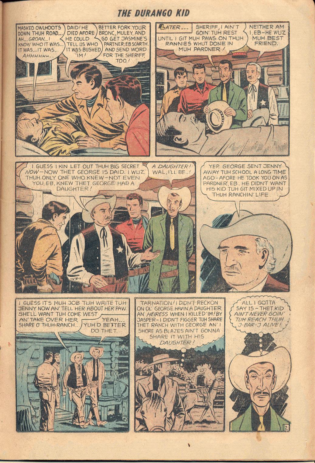 Read online Charles Starrett as The Durango Kid comic -  Issue #20 - 13