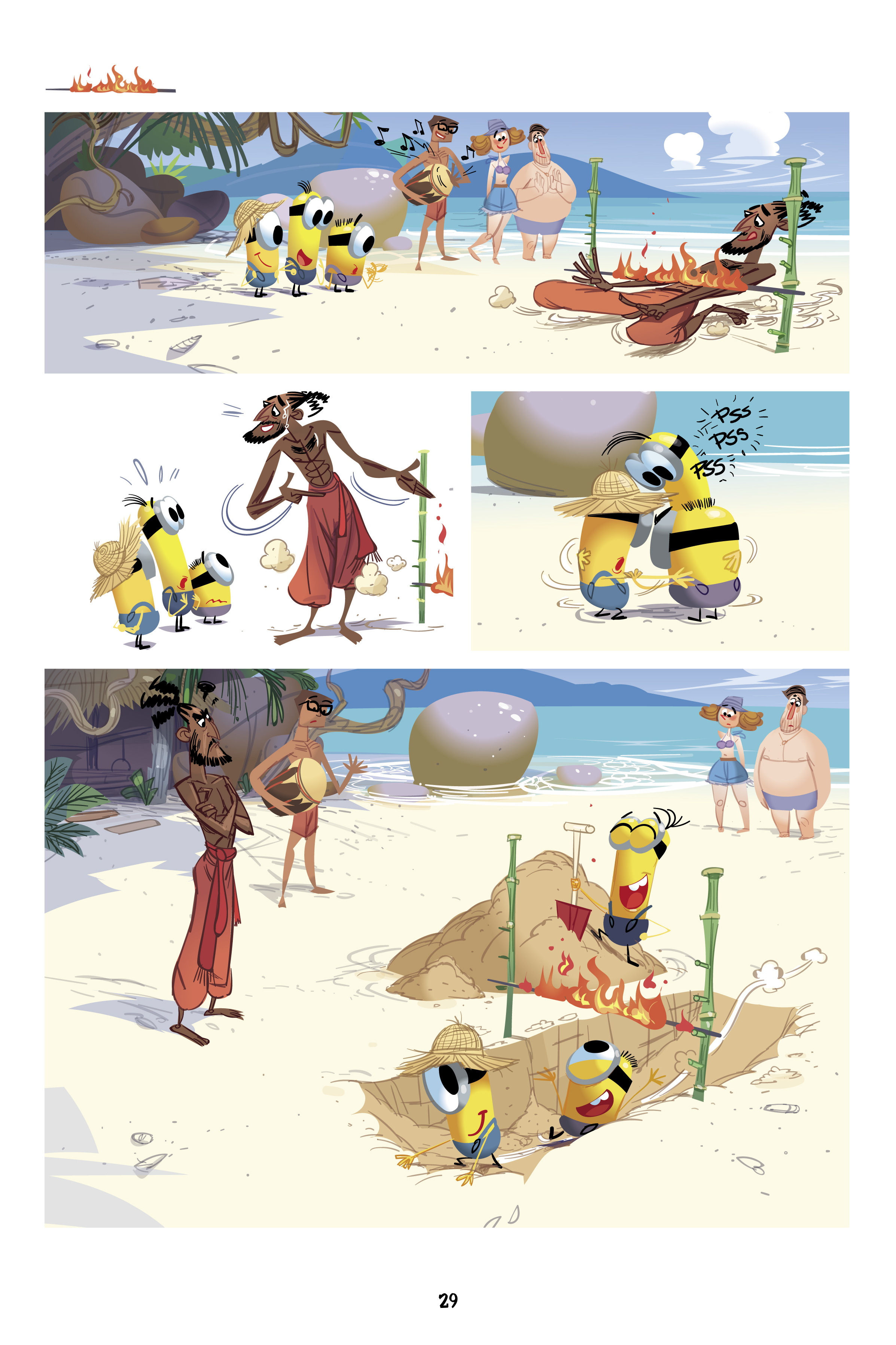 Read online Minions: Paella comic -  Issue # TPB - 31