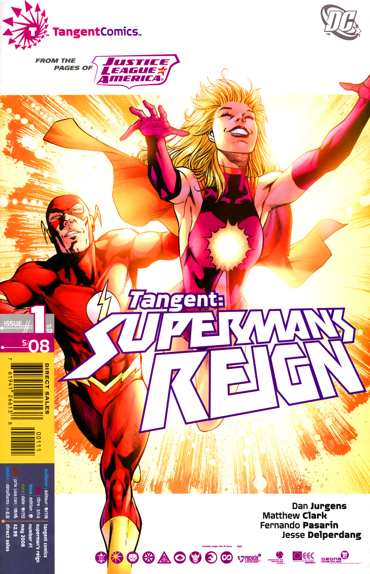 Read online Tangent: Superman's Reign comic -  Issue #1 - 1