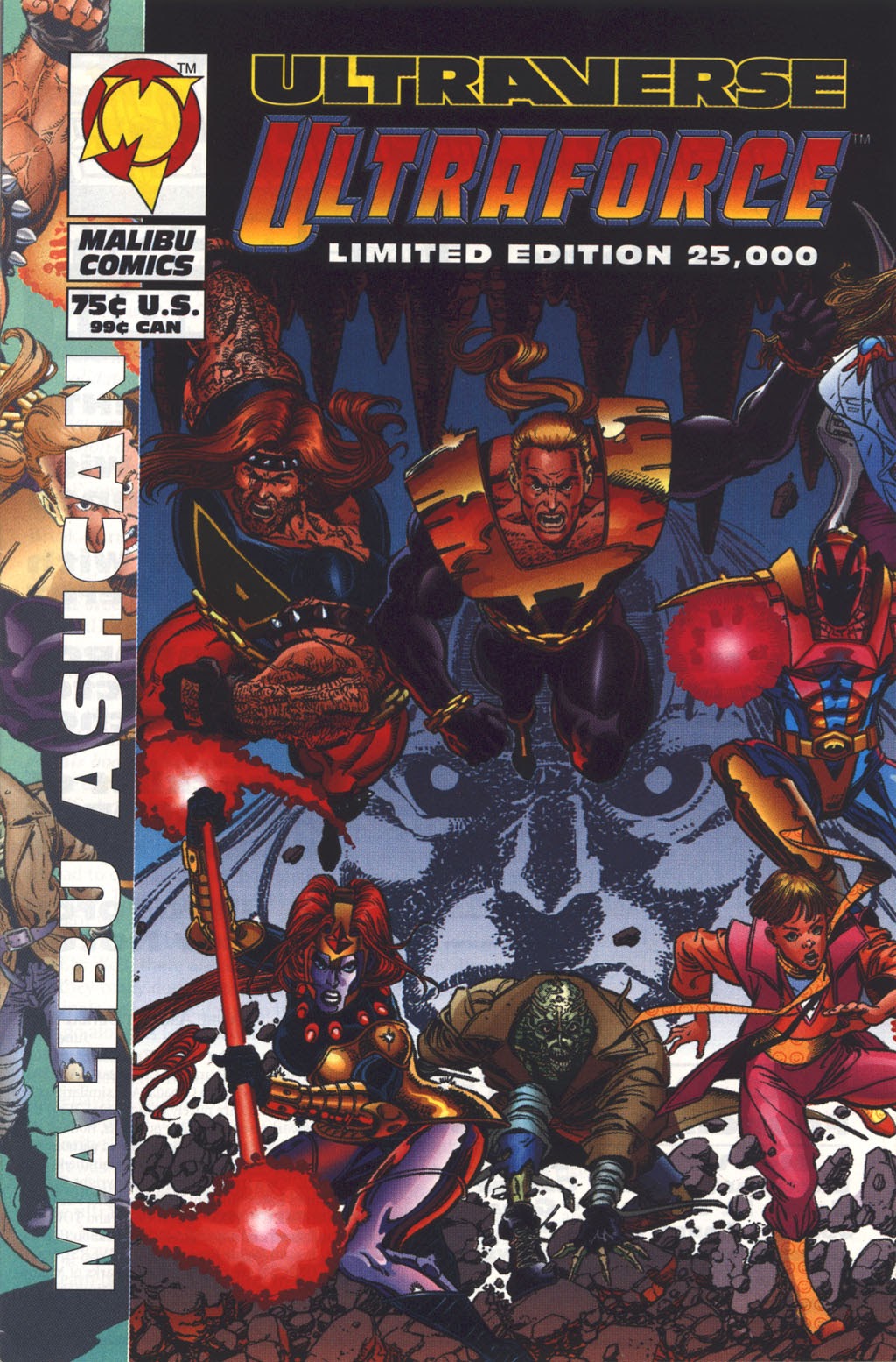 Read online Malibu Ashcan: UltraForce comic -  Issue #1 - 1