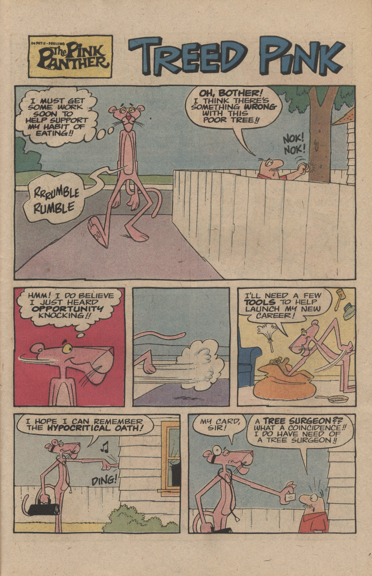 Read online The Pink Panther (1971) comic -  Issue #48 - 27