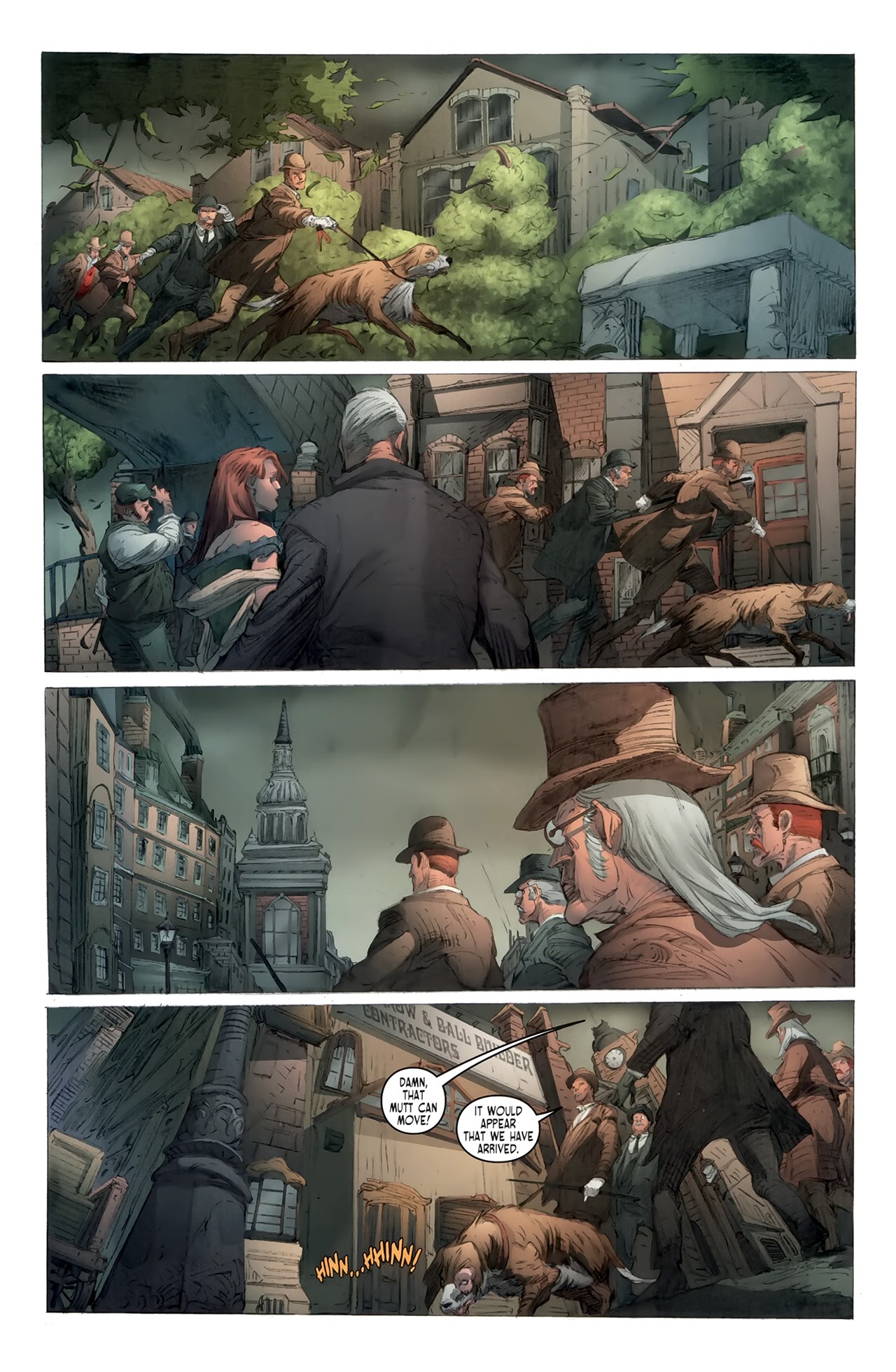 Read online Victorian Undead (2011) comic -  Issue #4 - 14