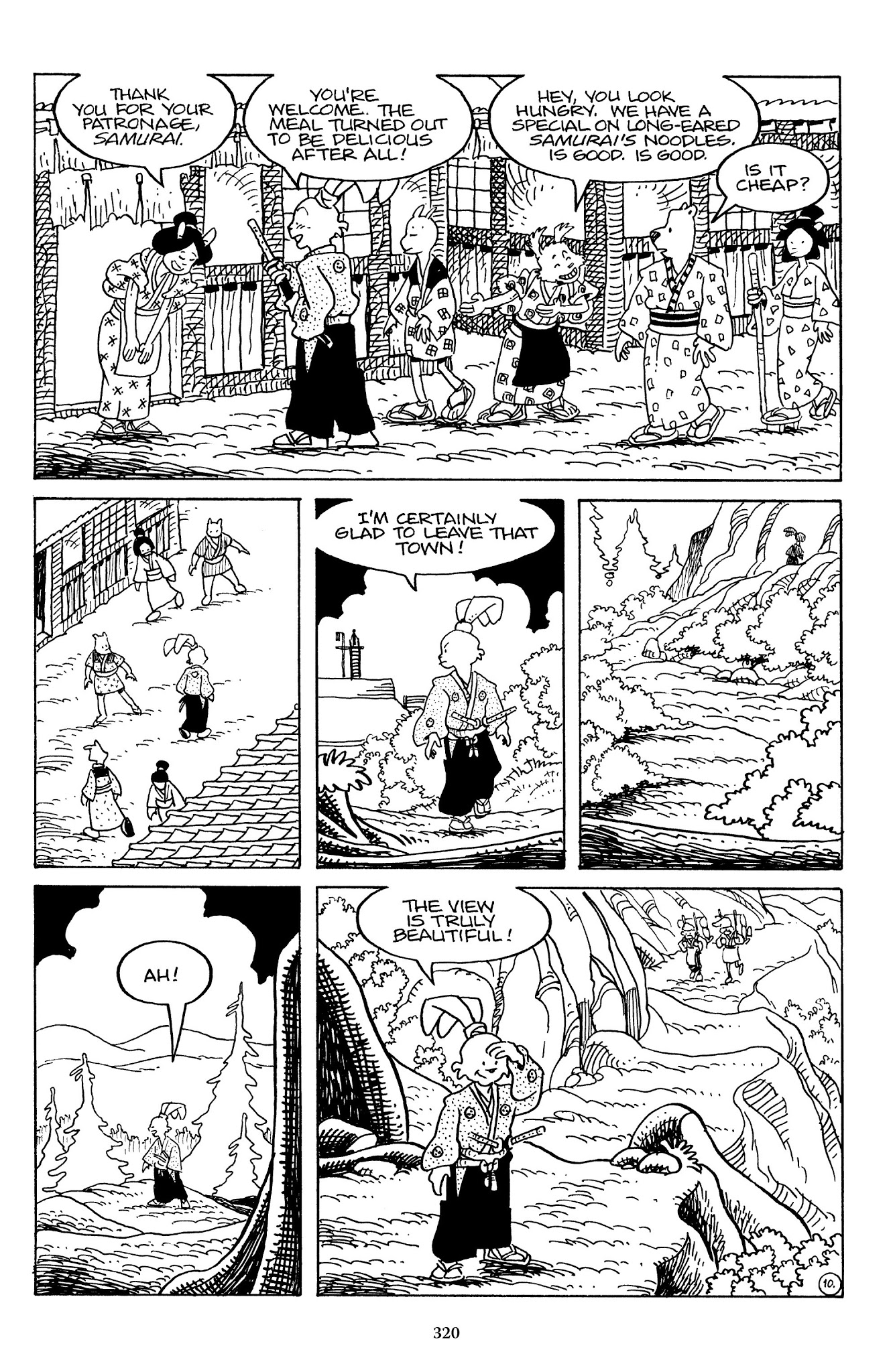 Read online The Usagi Yojimbo Saga comic -  Issue # TPB 7 - 315