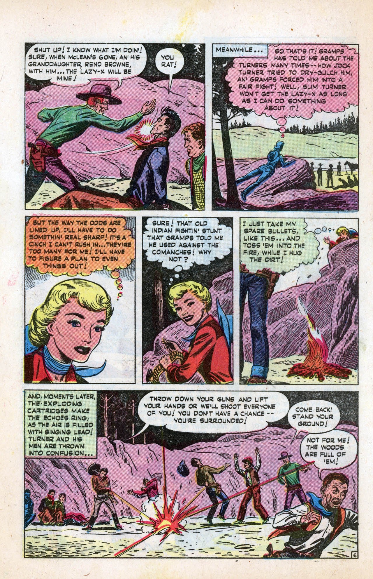 Read online Reno Browne, Hollywood's Greatest Cowgirl comic -  Issue #50 - 8