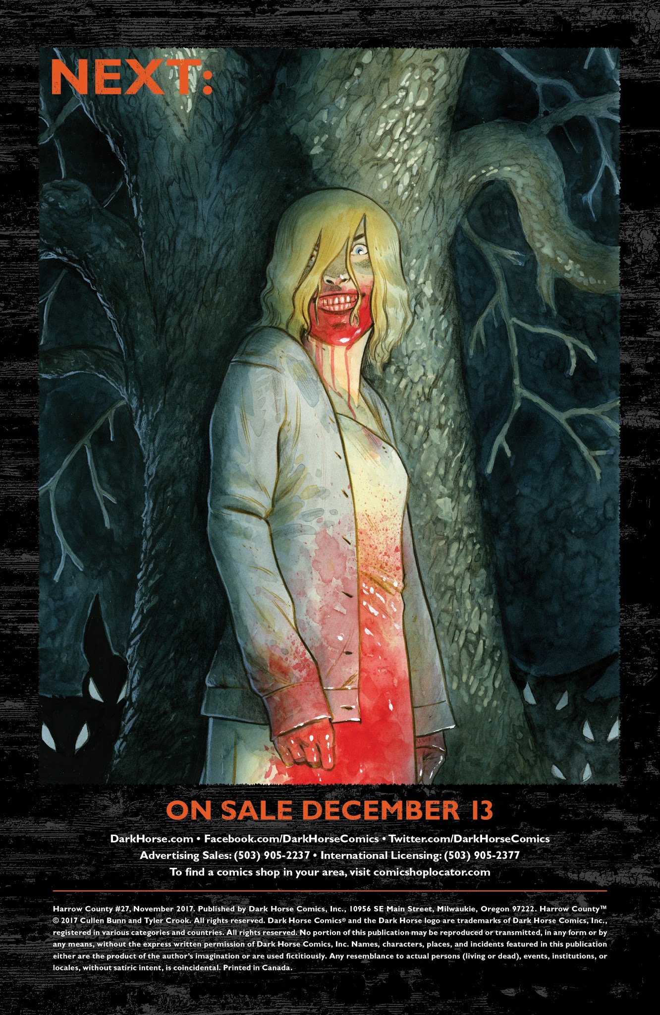 Read online Harrow County comic -  Issue #27 - 27