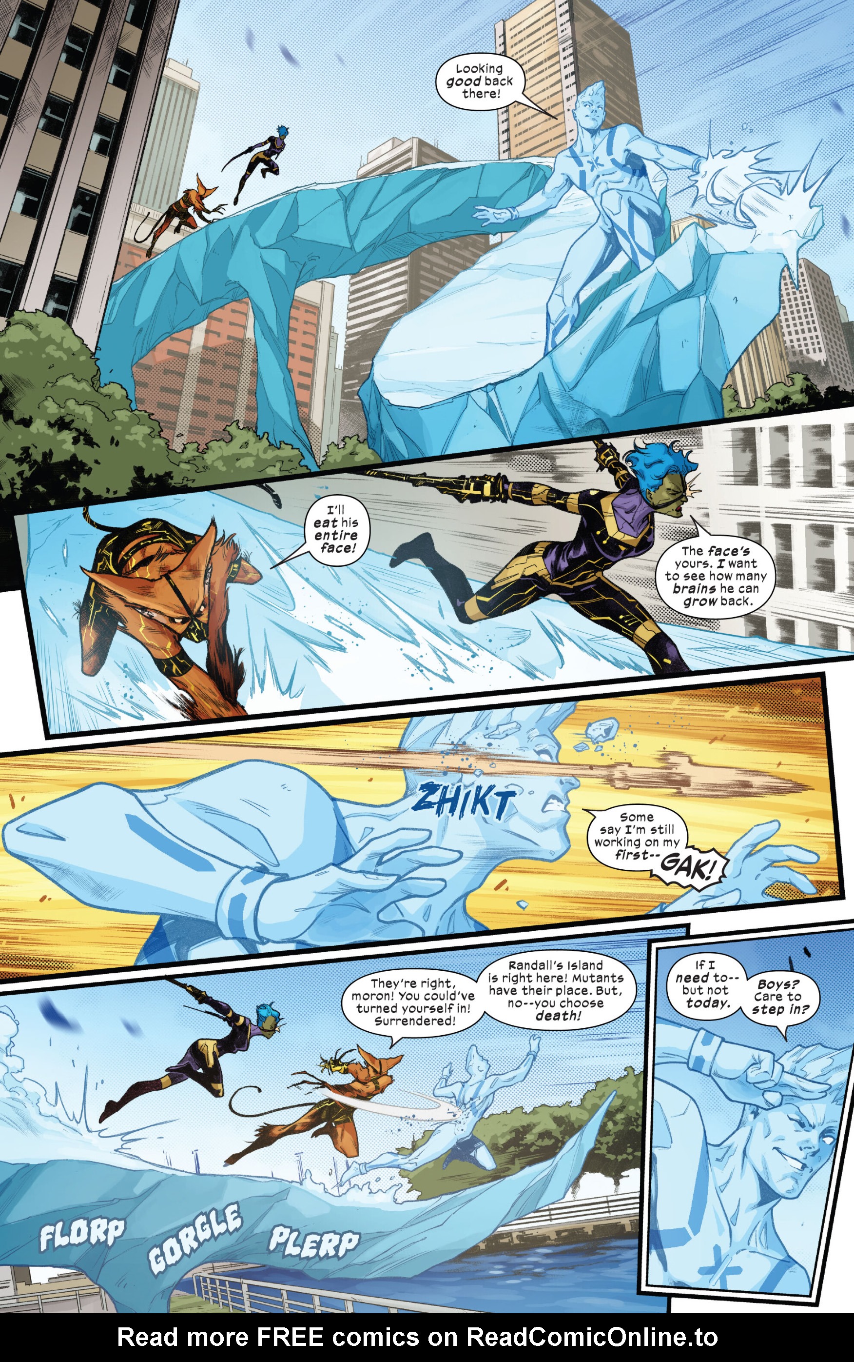Read online Astonishing Iceman comic -  Issue #4 - 12