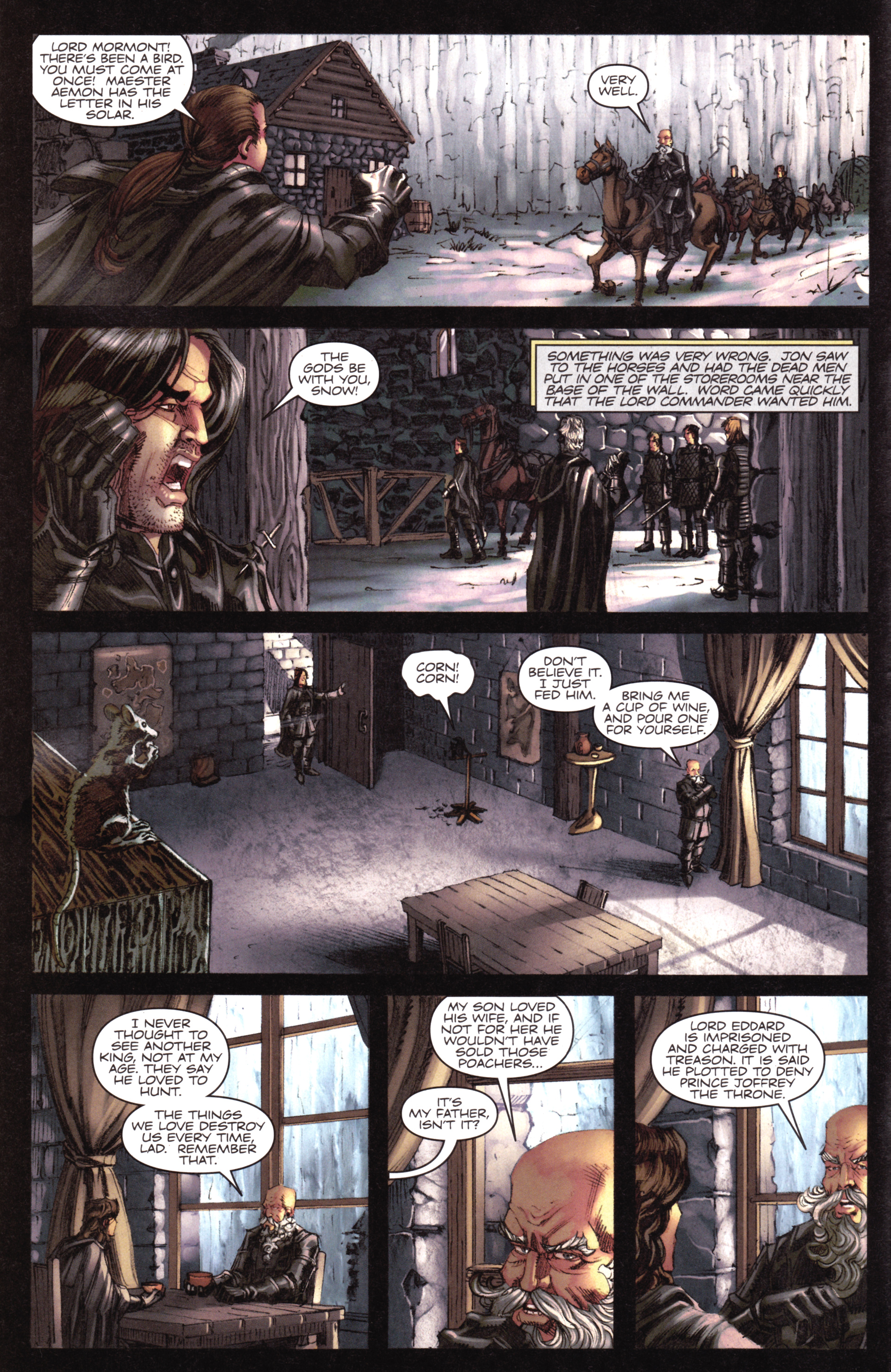 Read online A Game Of Thrones comic -  Issue #17 - 8