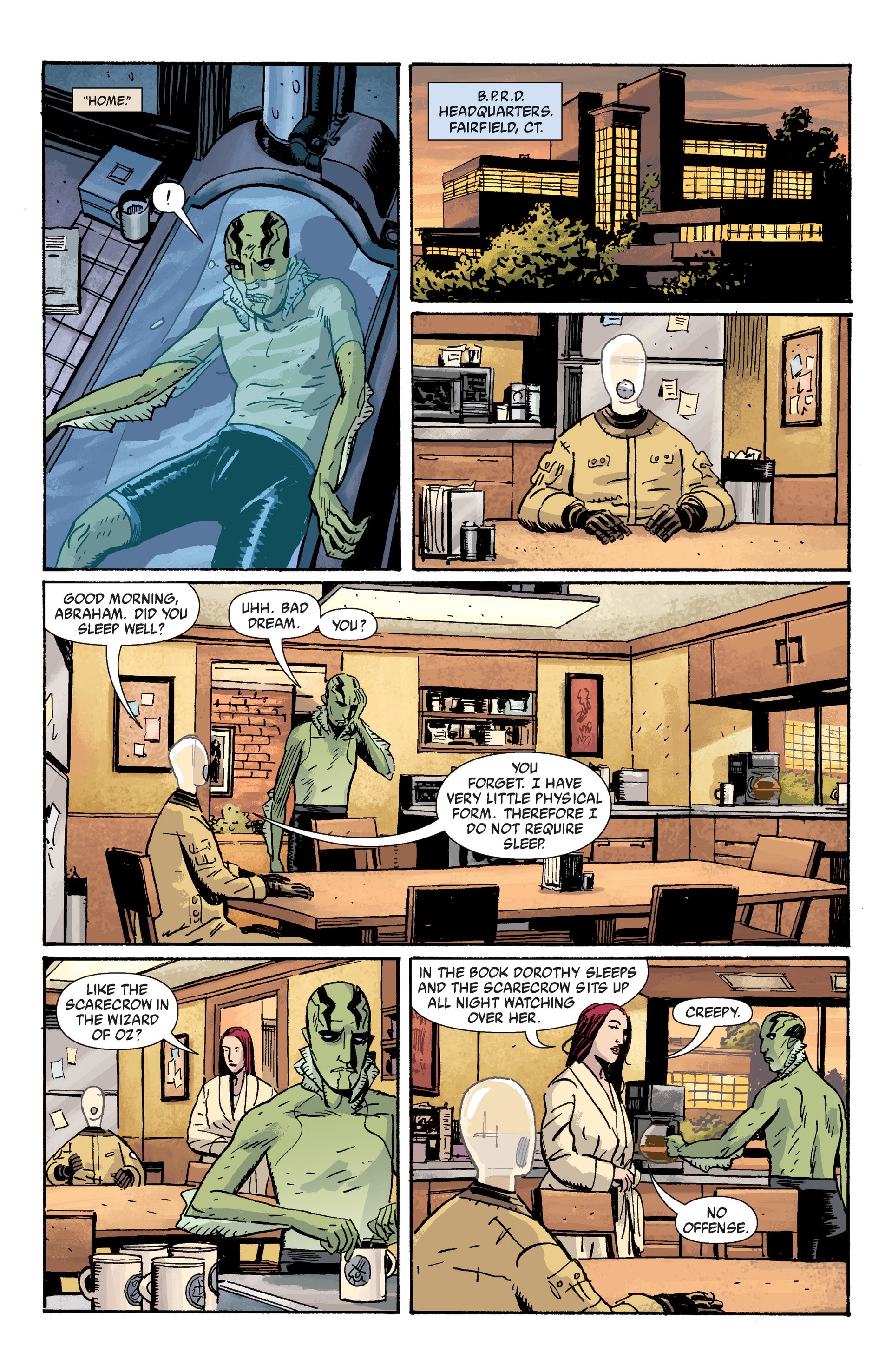 Read online Hellboy Universe Essentials: B.P.R.D. comic -  Issue # TPB - 16
