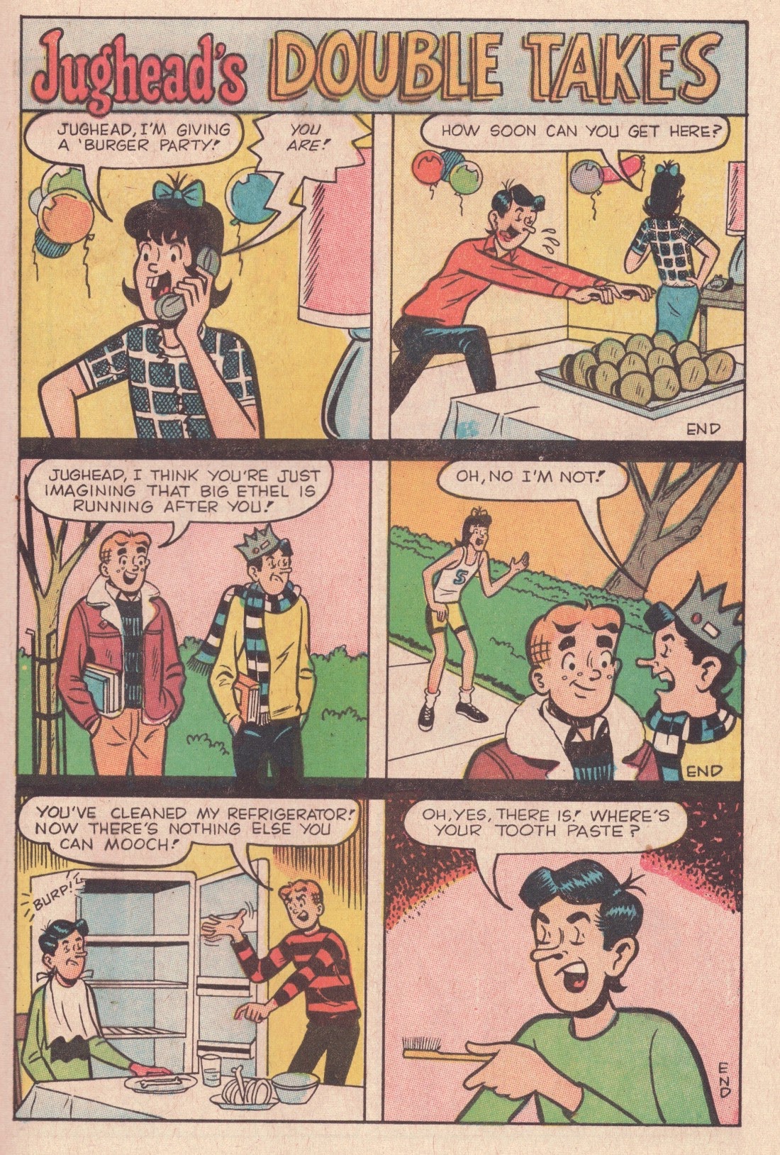 Read online Jughead's Jokes comic -  Issue #5 - 21