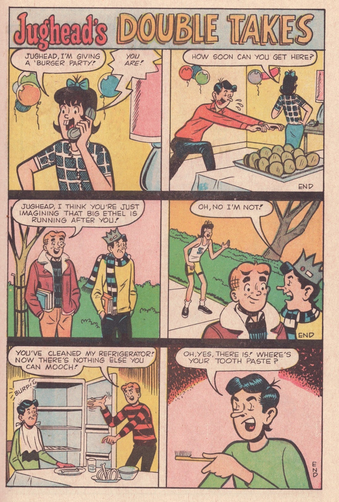 Read online Jughead's Jokes comic -  Issue #5 - 21