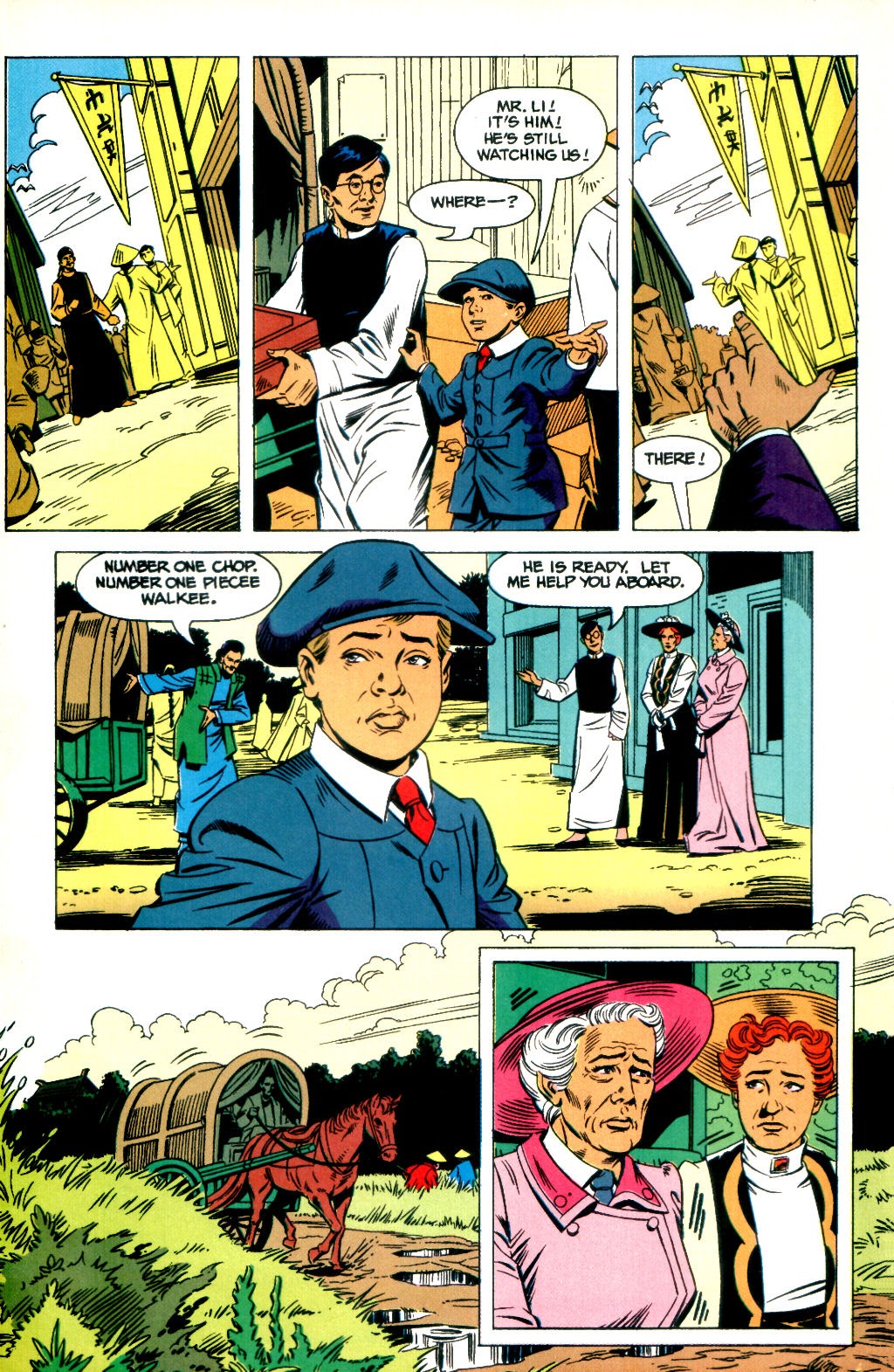 Read online Young Indiana Jones Chronicles comic -  Issue #11 - 13