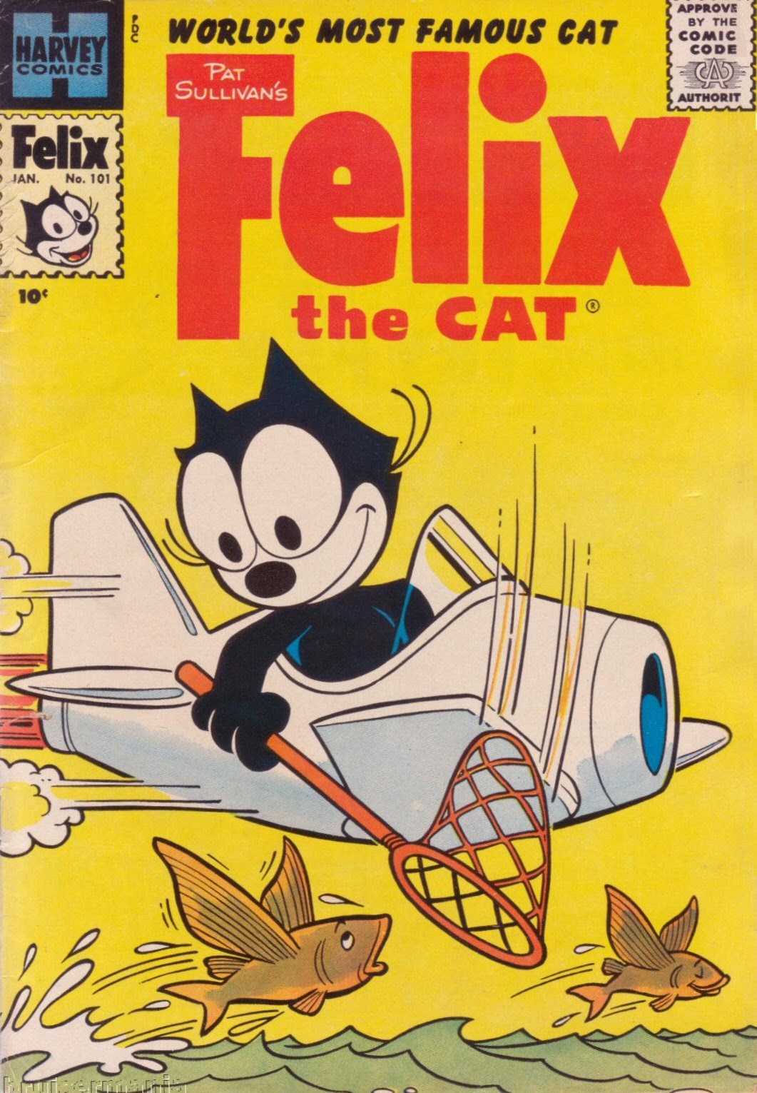 Read online Felix the Cat (1955) comic -  Issue #101 - 1