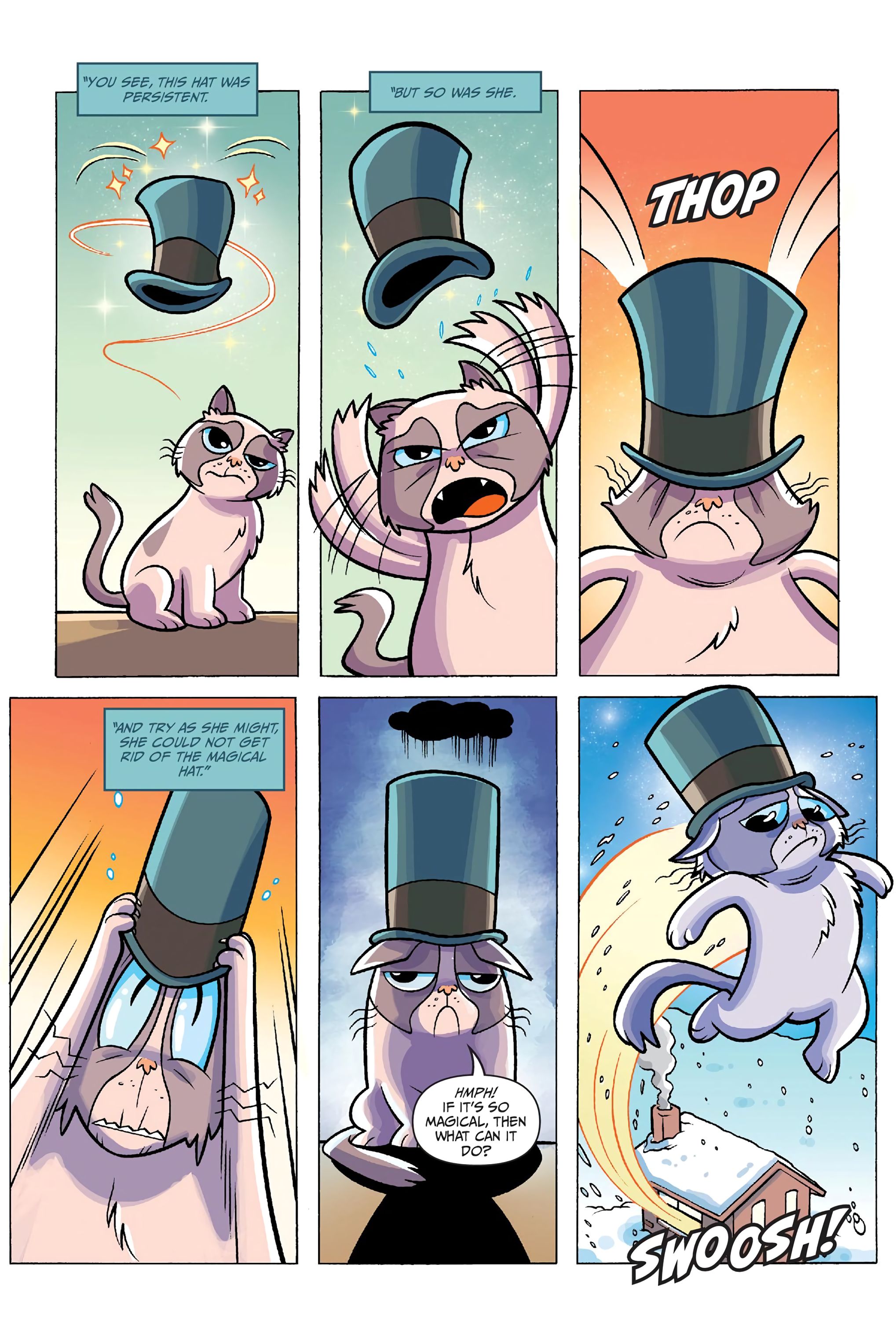 Read online Grumpy Cat: The Grumpus and Other Horrible Holiday Tales comic -  Issue # TPB - 23