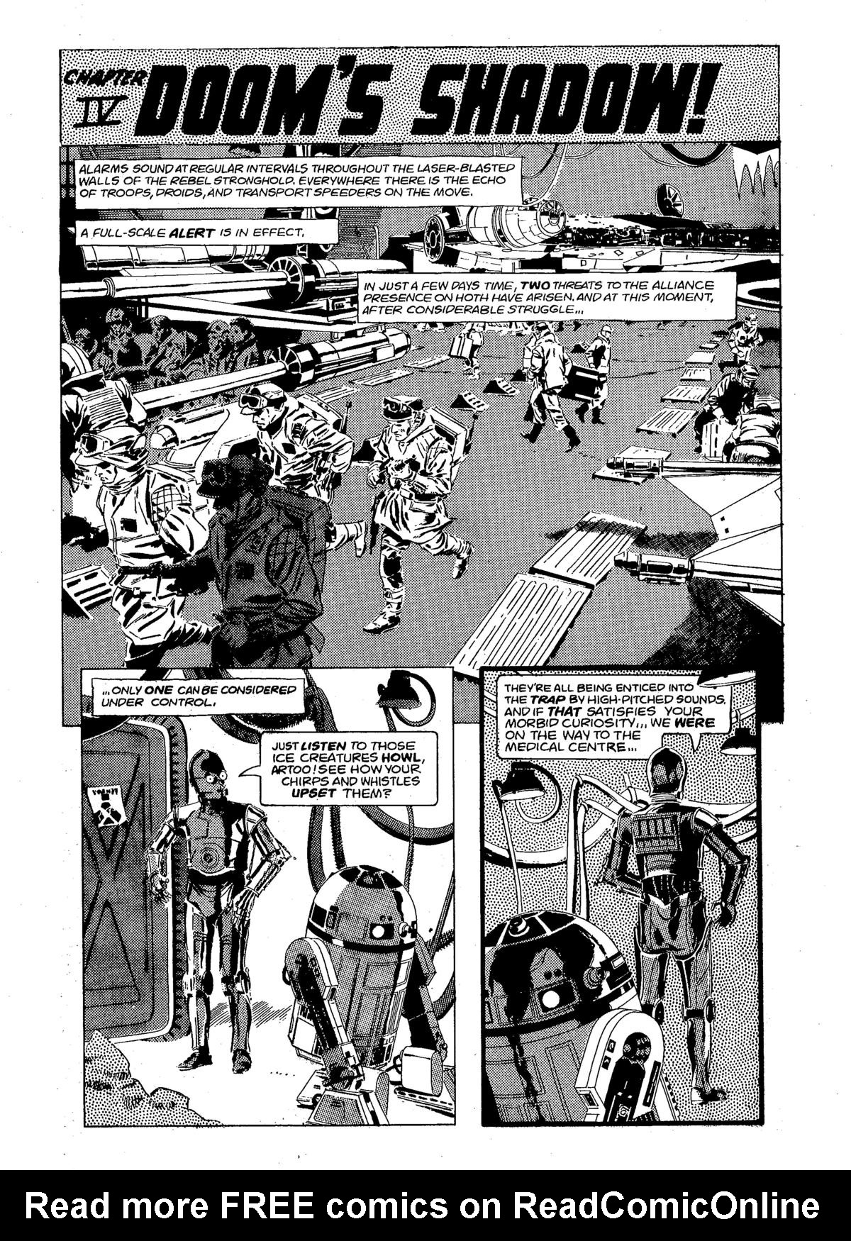 Read online Star Wars Weekly: The Empire Strikes Back comic -  Issue #121 - 4