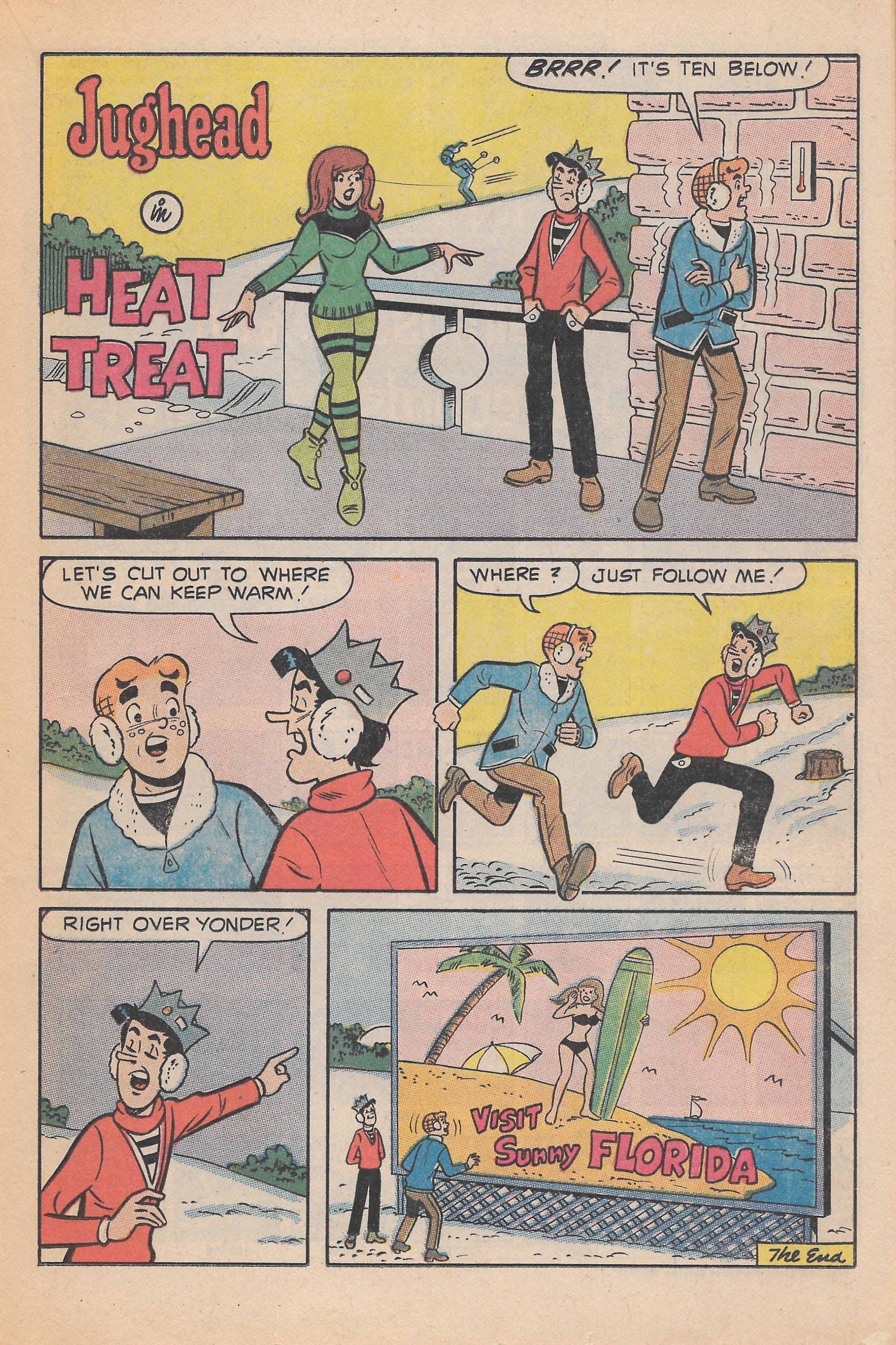 Read online Jughead's Jokes comic -  Issue #23 - 33