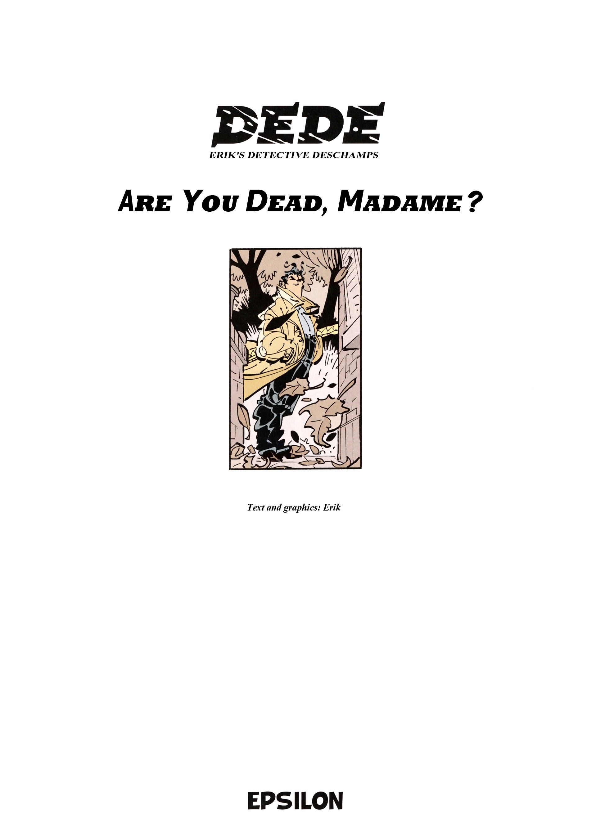 Read online Dede comic -  Issue #1 - 3