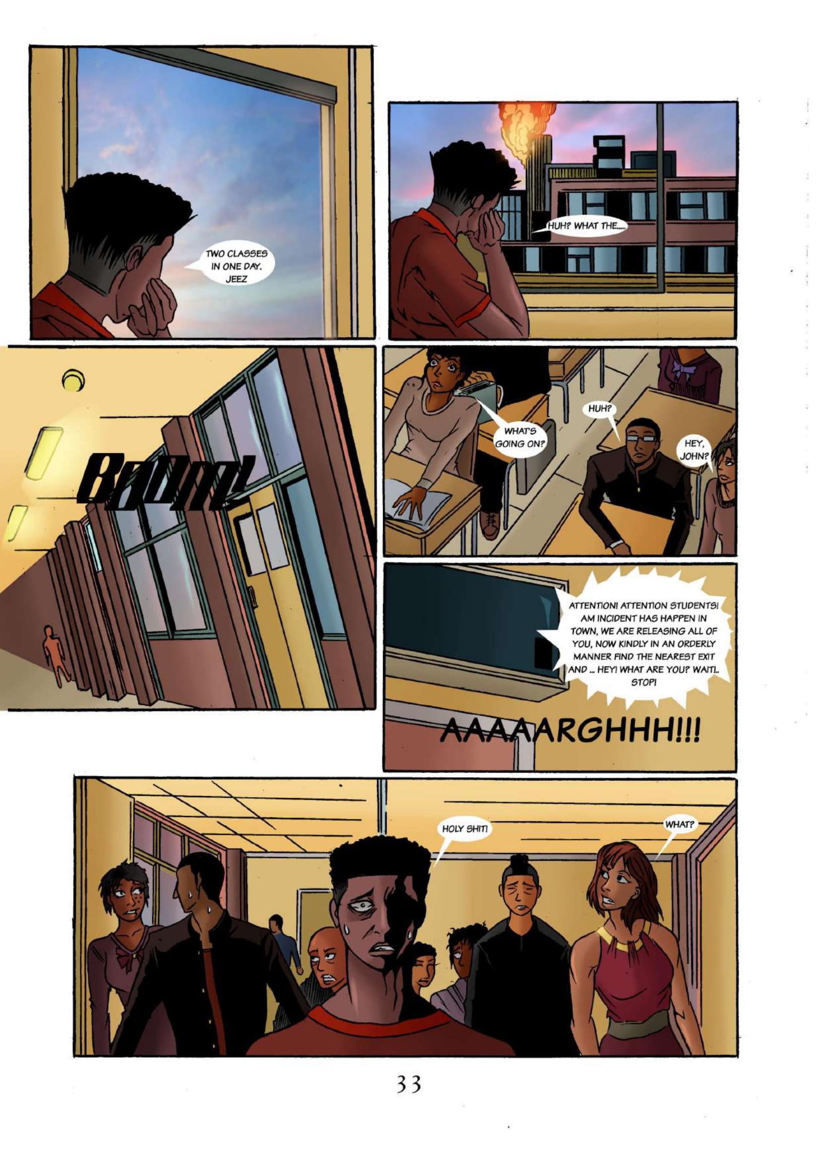 Read online Nairobi X comic -  Issue #1 - 35