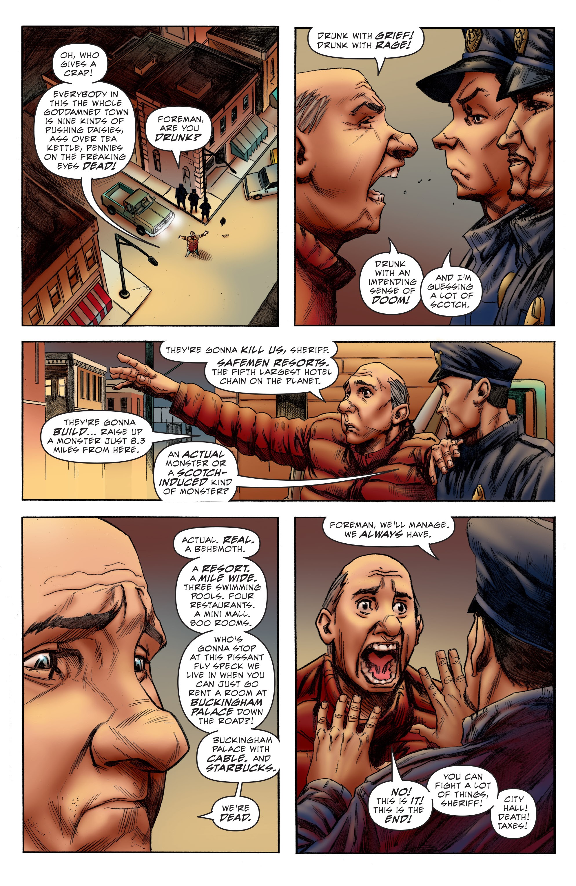 Read online A Town Called Dragon comic -  Issue #2 - 7