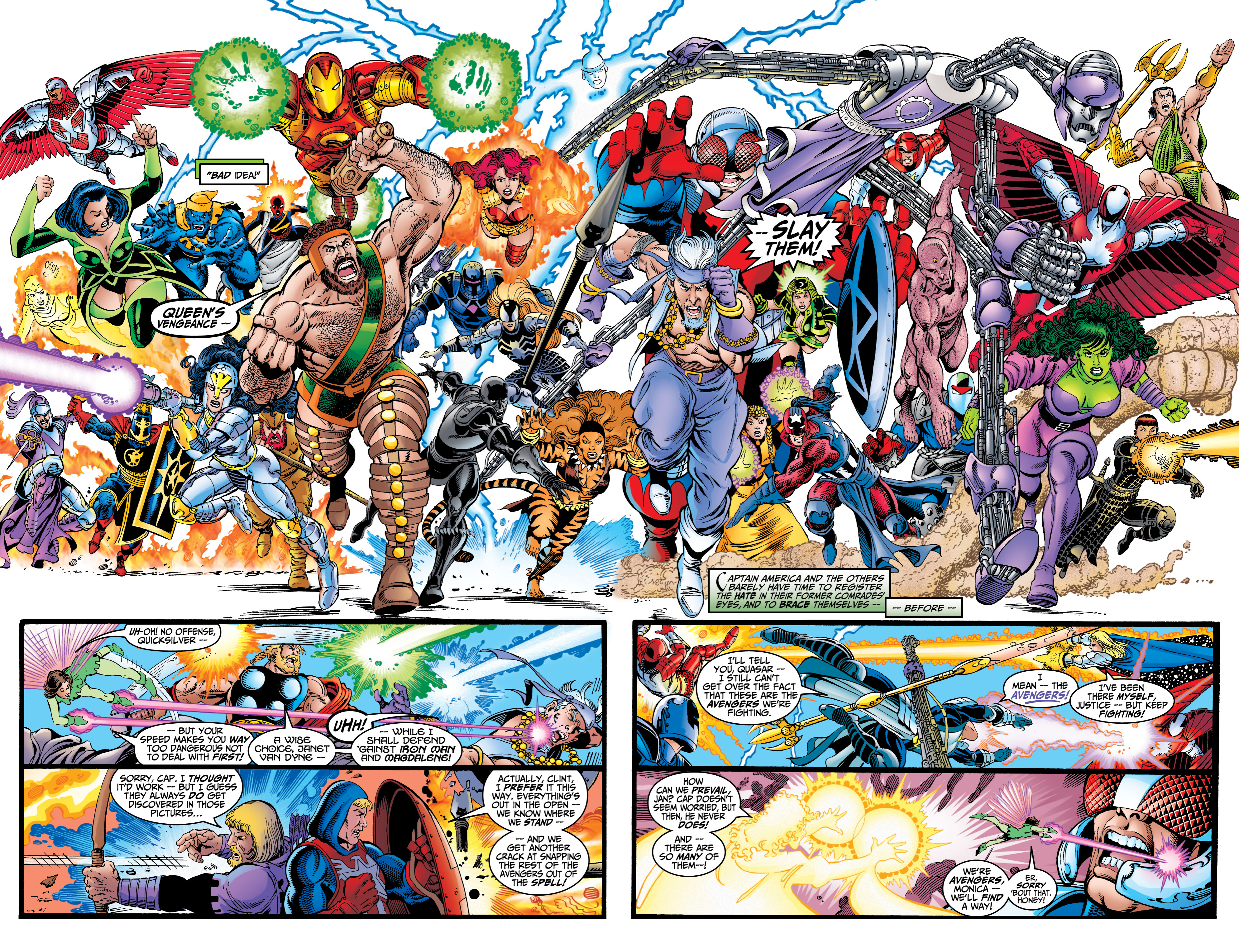 Read online Avengers By Kurt Busiek & George Perez Omnibus comic -  Issue # TPB (Part 1) - 78
