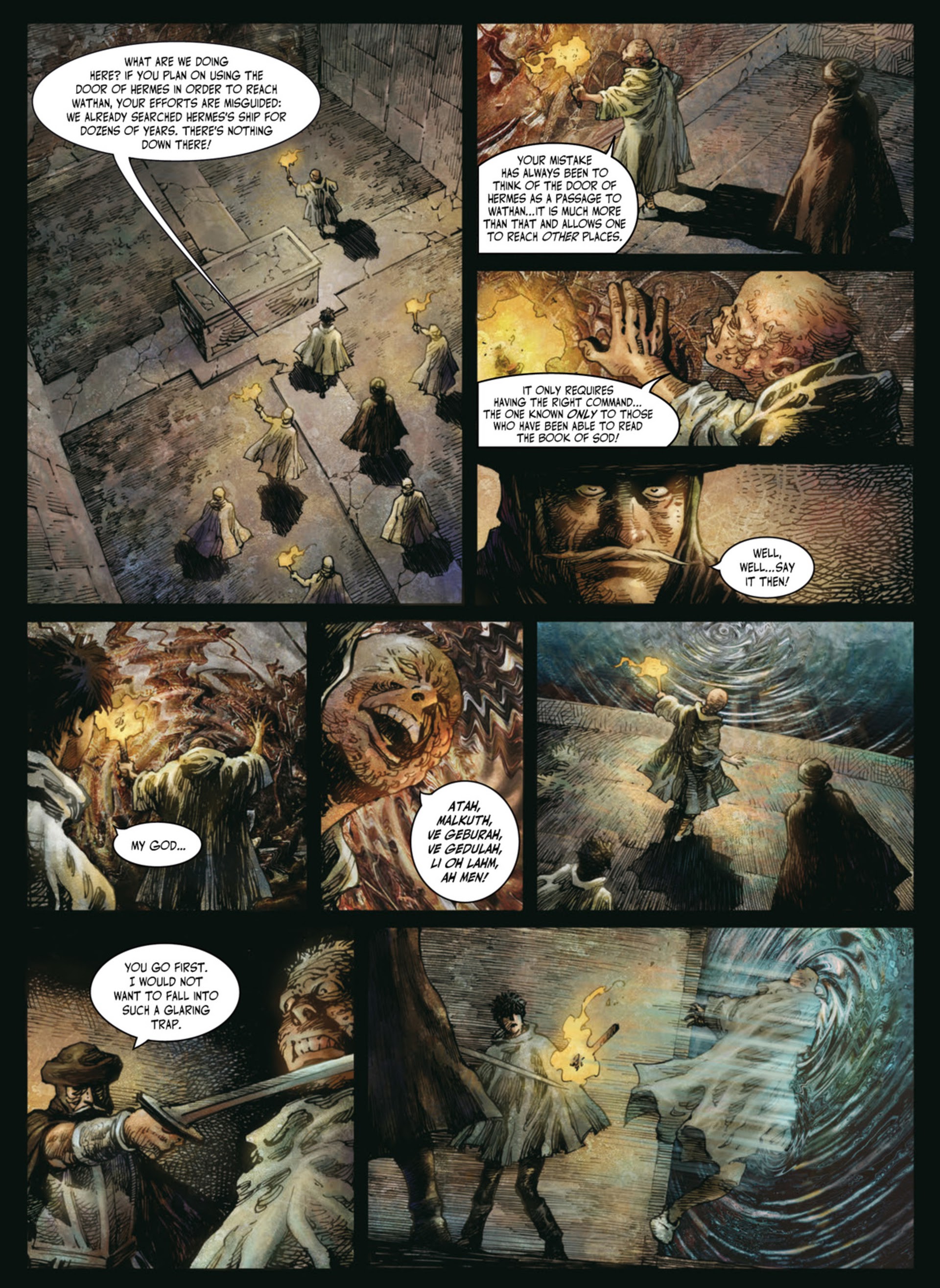 Read online Crusades comic -  Issue #3 - 27