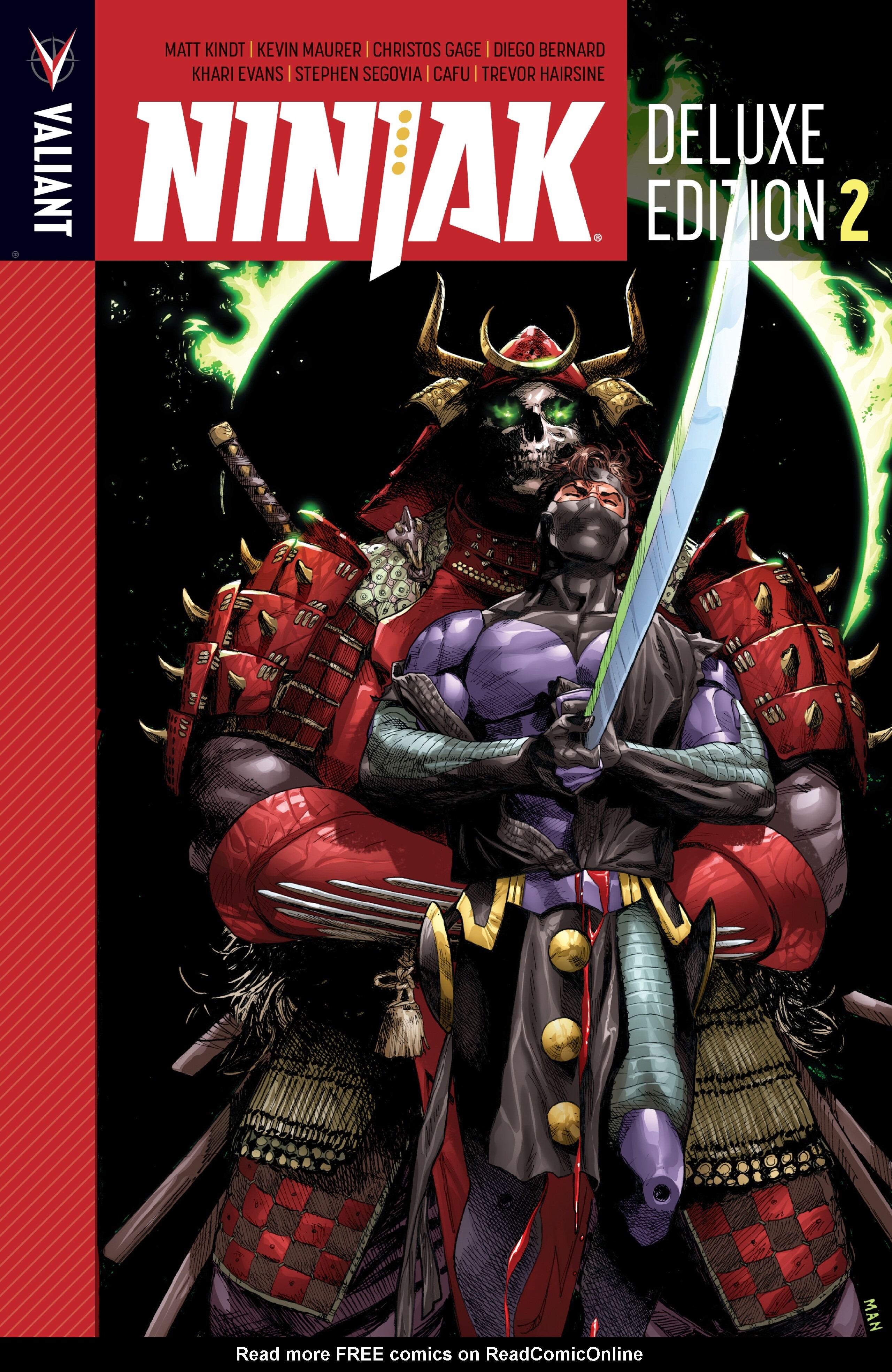 Read online Ninjak (2015) comic -  Issue # _Deluxe Edition 2 (Part 1) - 1