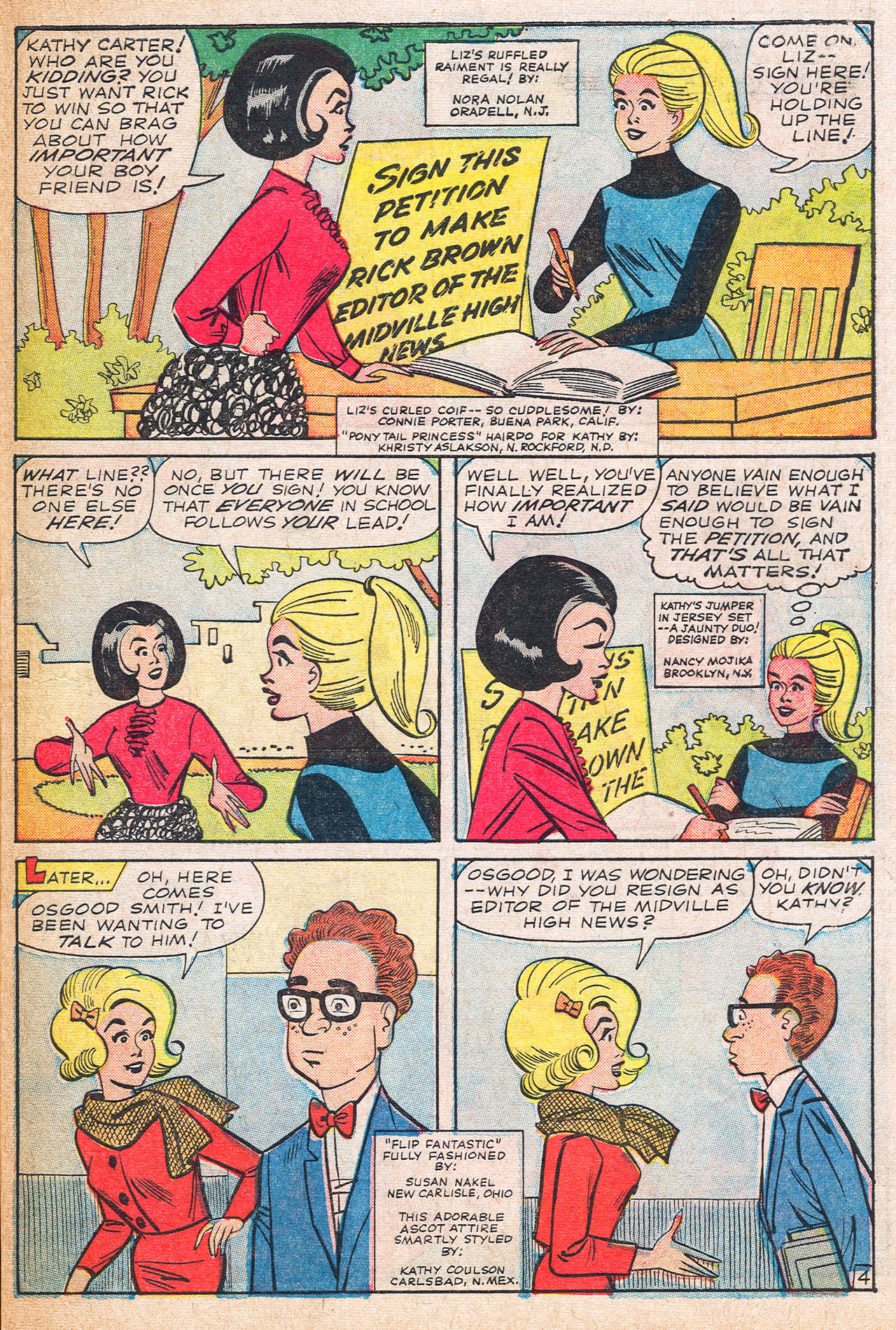 Read online Kathy (1959) comic -  Issue #27 - 31