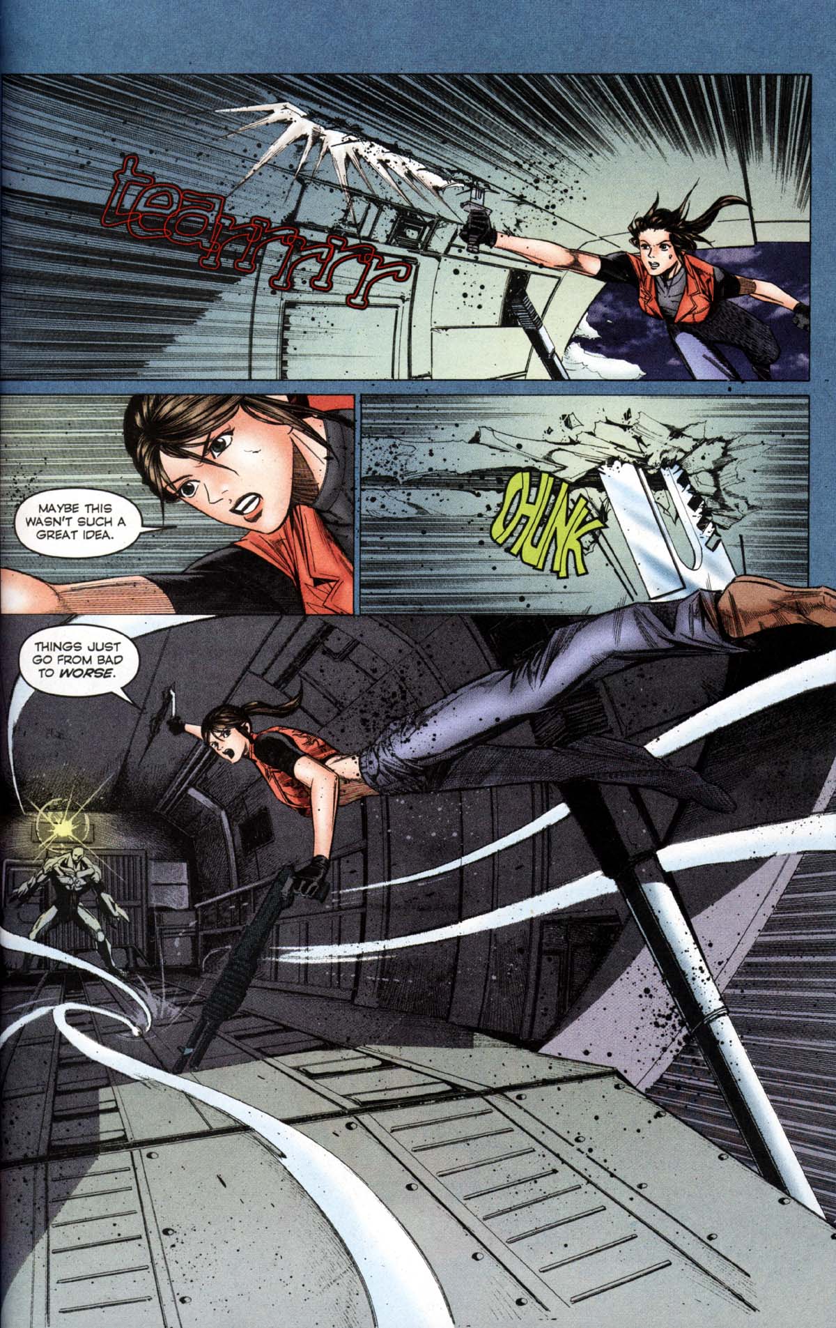 Read online Resident Evil Code: Veronica comic -  Issue #2 - 106