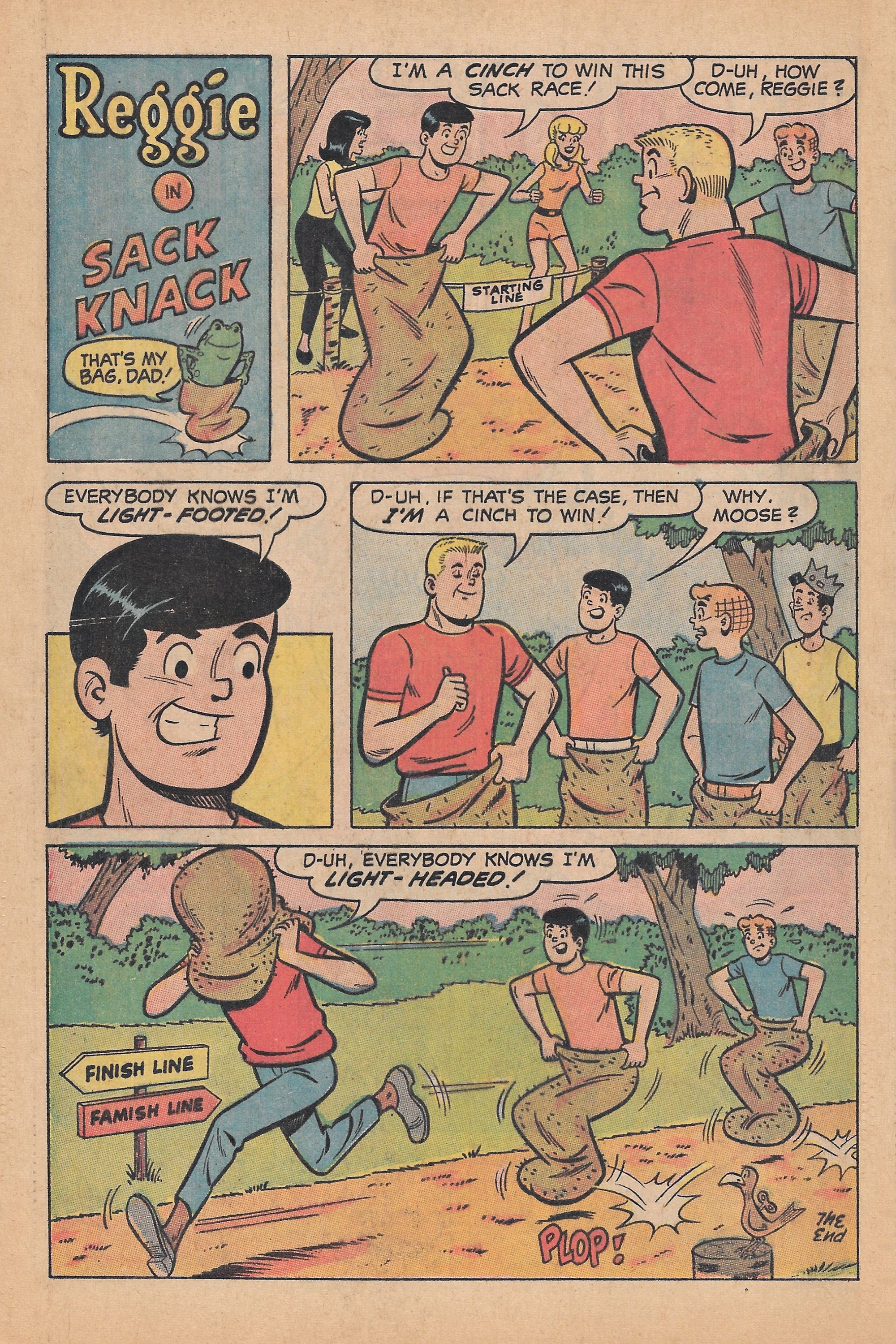 Read online Reggie's Wise Guy Jokes comic -  Issue #15 - 54
