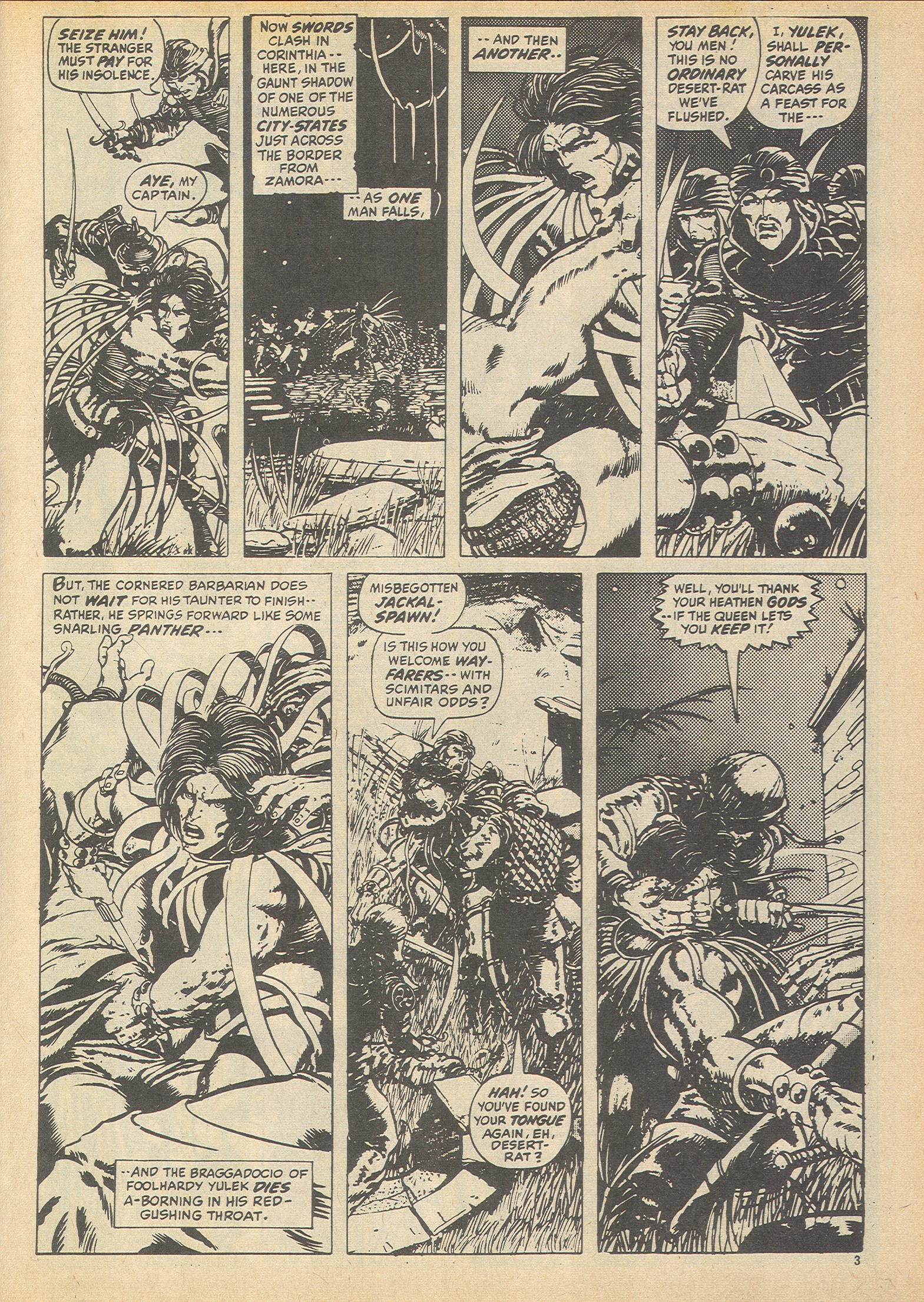Read online The Savage Sword of Conan (1975) comic -  Issue #13 - 3