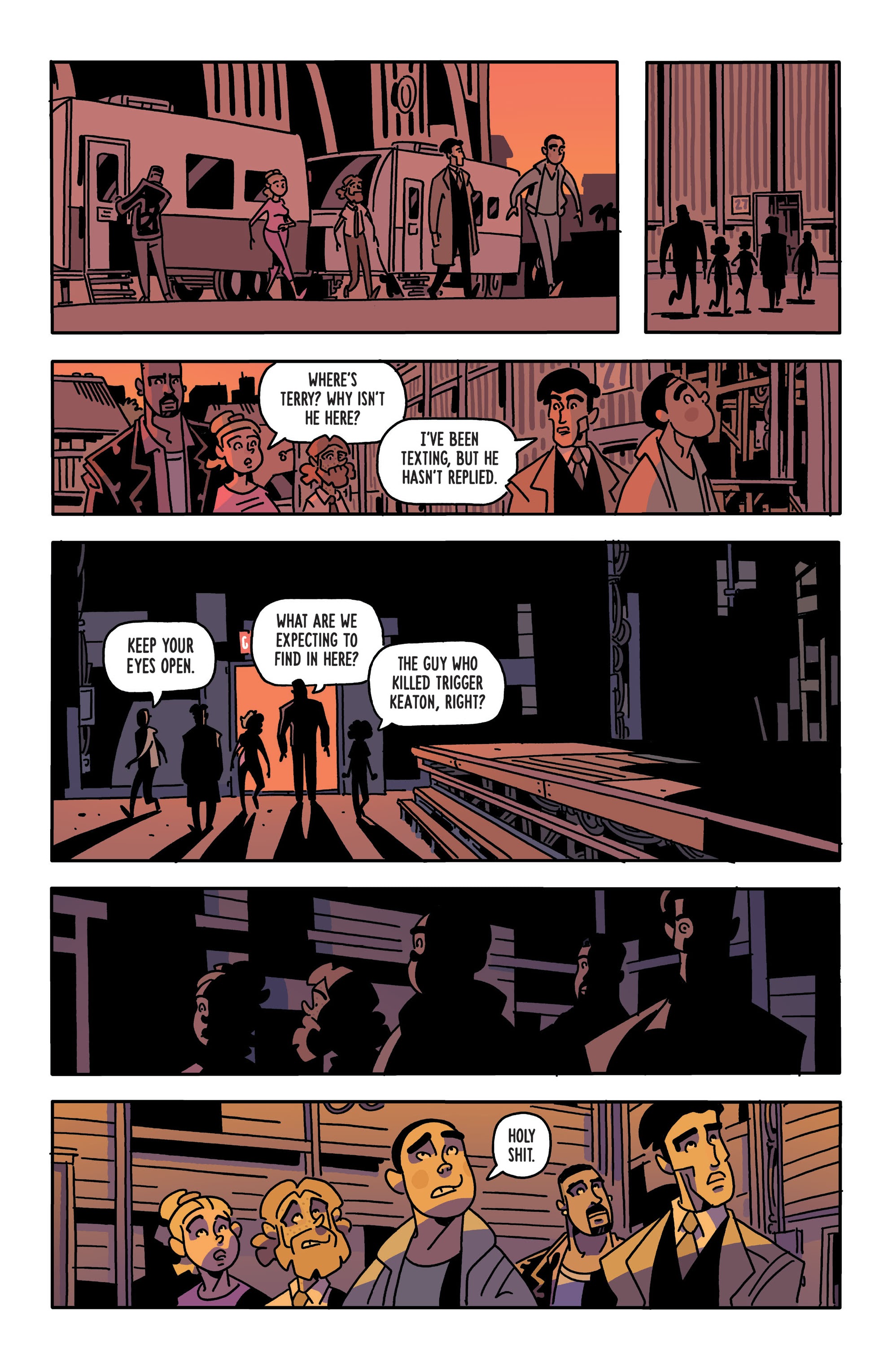 Read online The Six Sidekicks of Trigger Keaton comic -  Issue #5 - 3