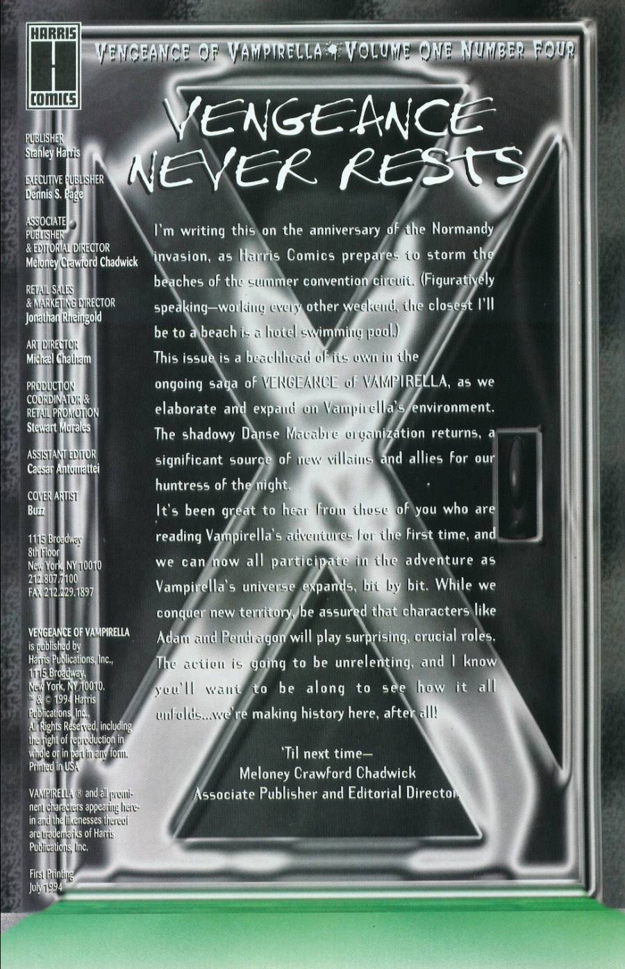 Read online Vengeance of Vampirella comic -  Issue #4 - 2