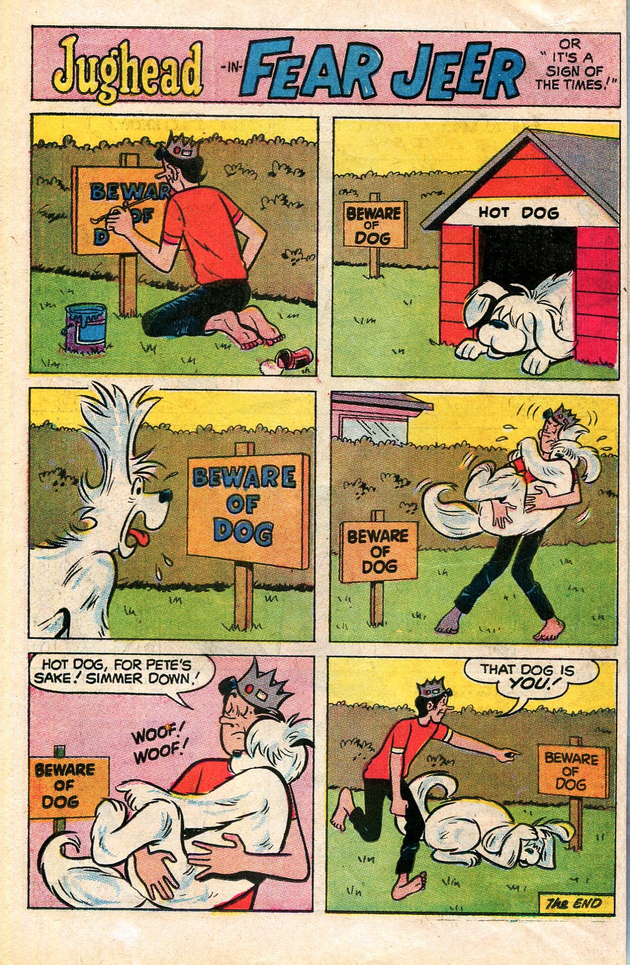 Read online Jughead's Jokes comic -  Issue #13 - 16