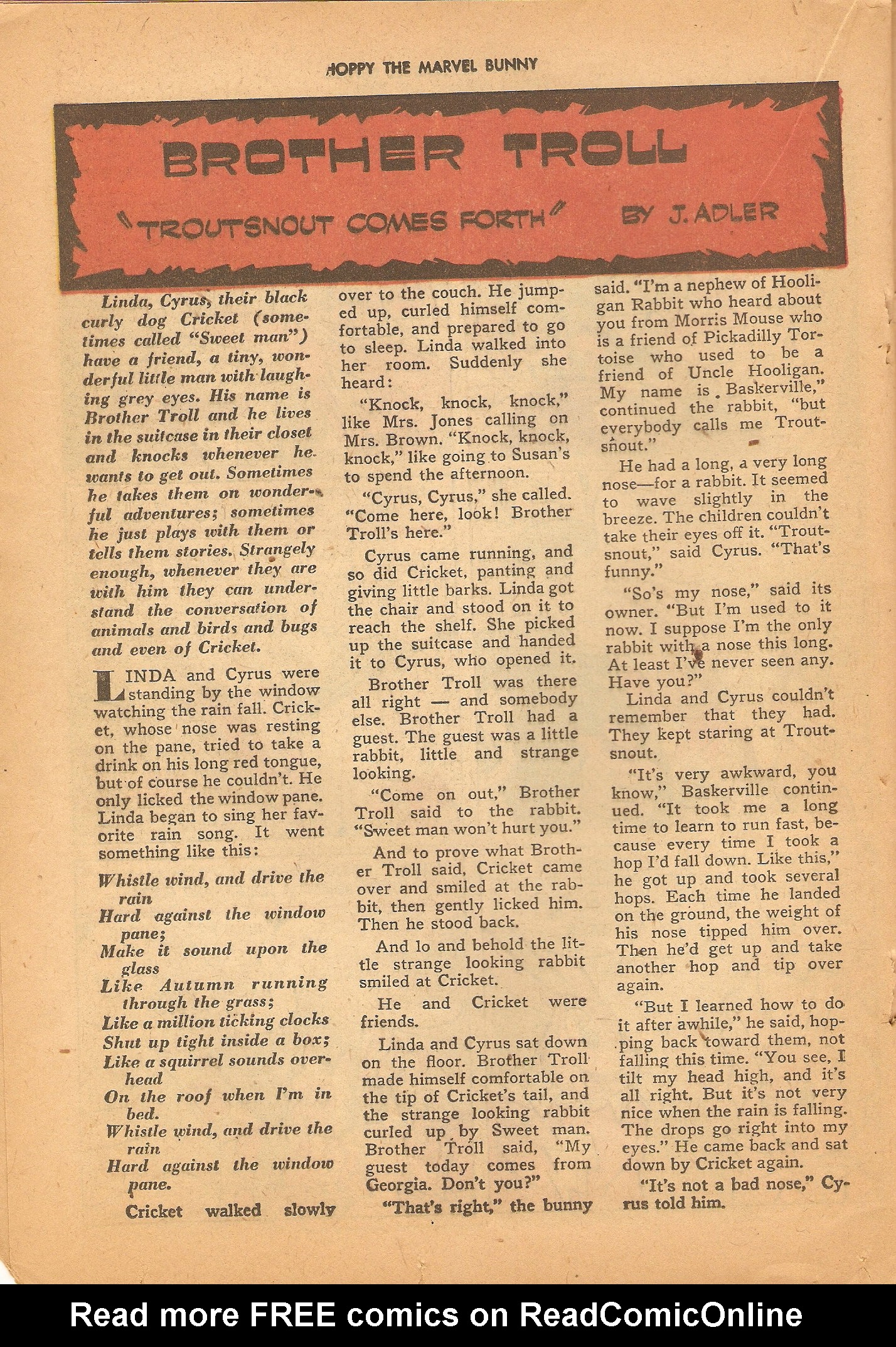 Read online Hoppy The Marvel Bunny comic -  Issue #9 - 30