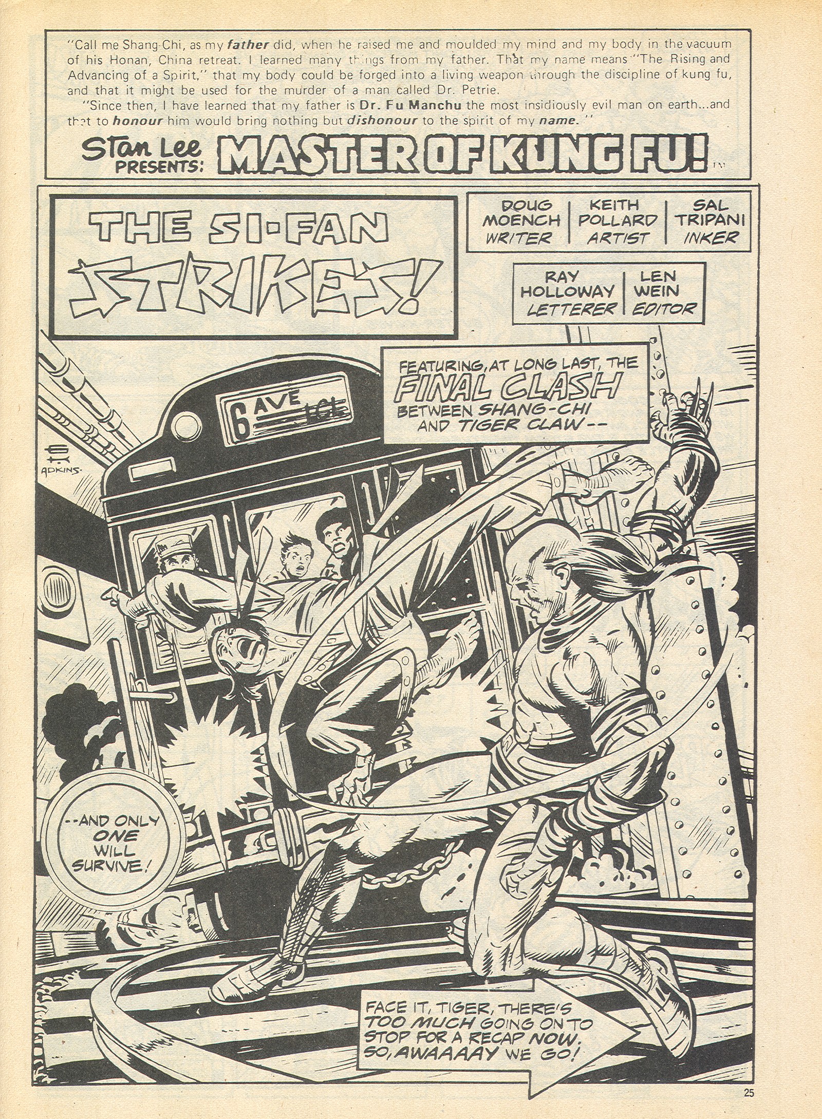 Read online The Avengers (1973) comic -  Issue #111 - 25