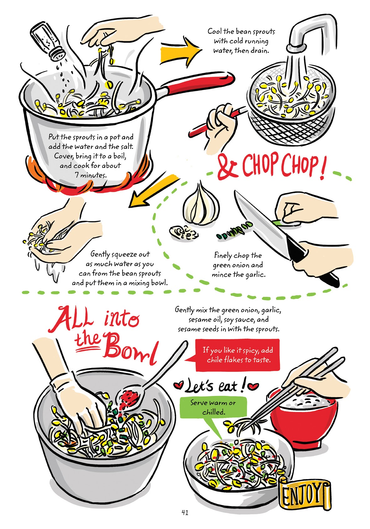 Read online Cook Korean! A Comic Book With Recipes comic -  Issue # TPB (Part 1) - 40