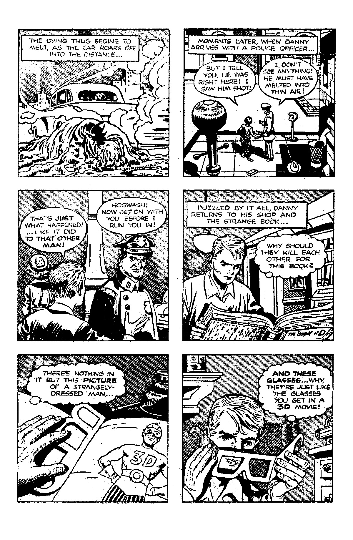 Read online Captain 3-D comic -  Issue # Full - 7