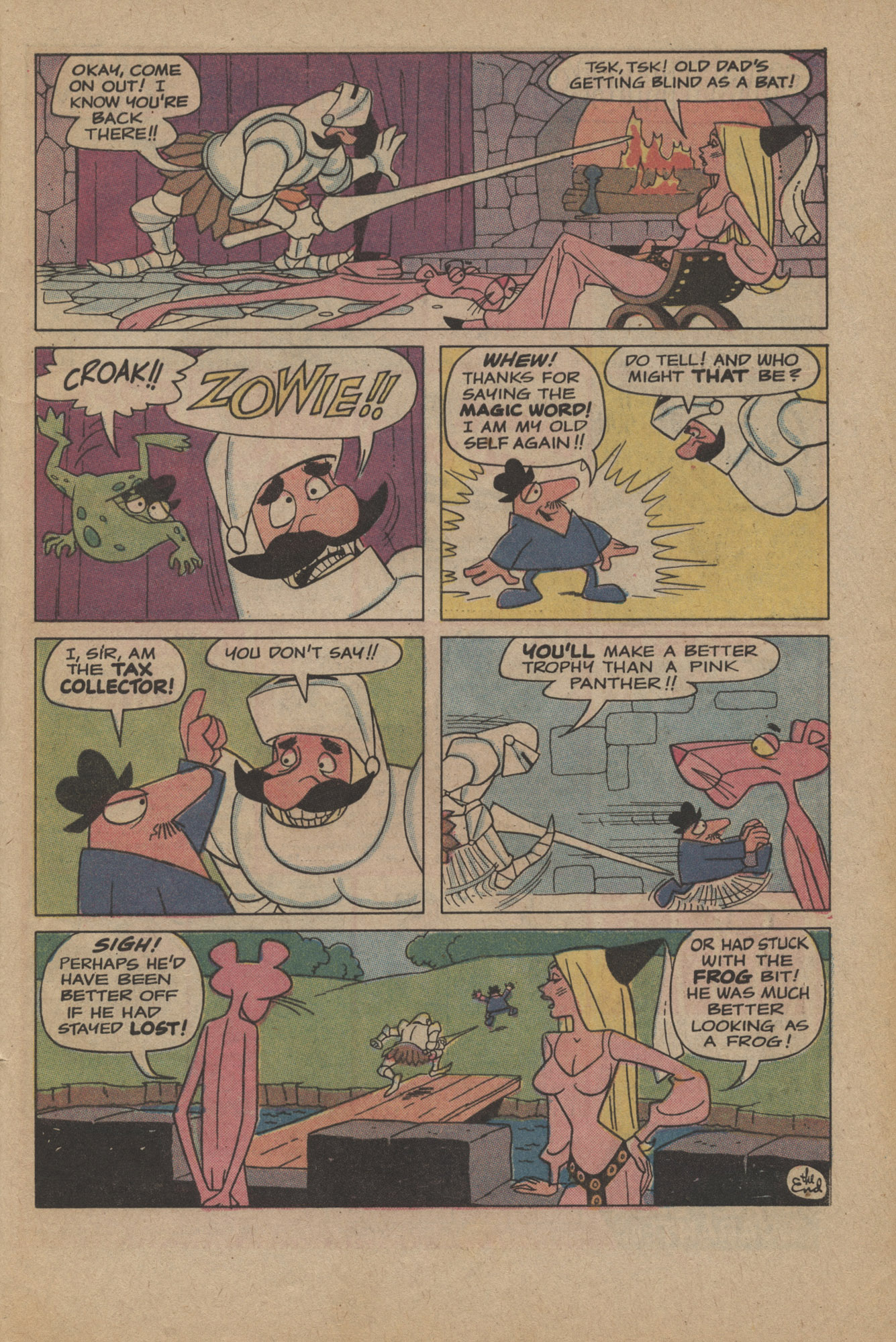Read online The Pink Panther (1971) comic -  Issue #20 - 33