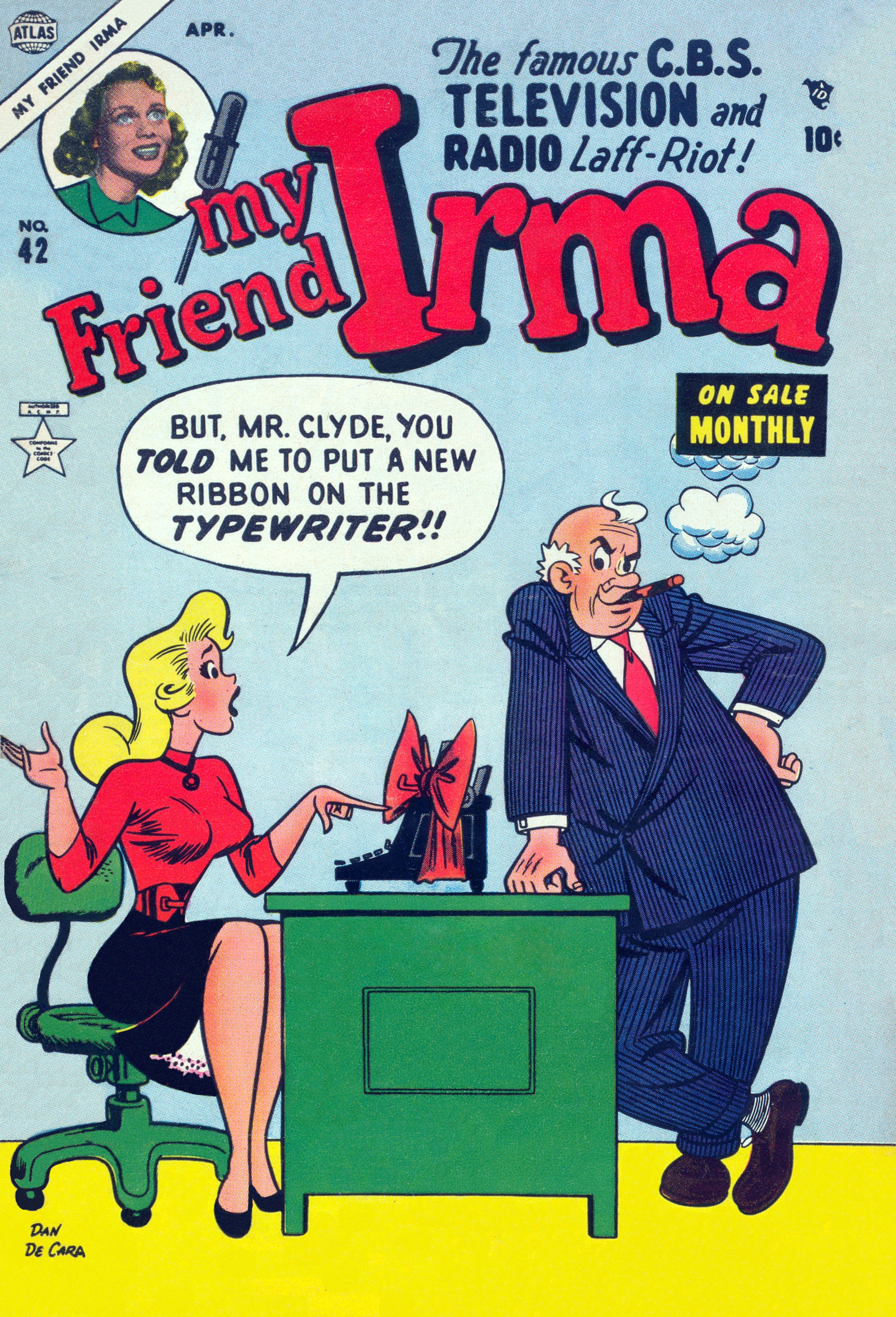 Read online My Friend Irma comic -  Issue #42 - 1