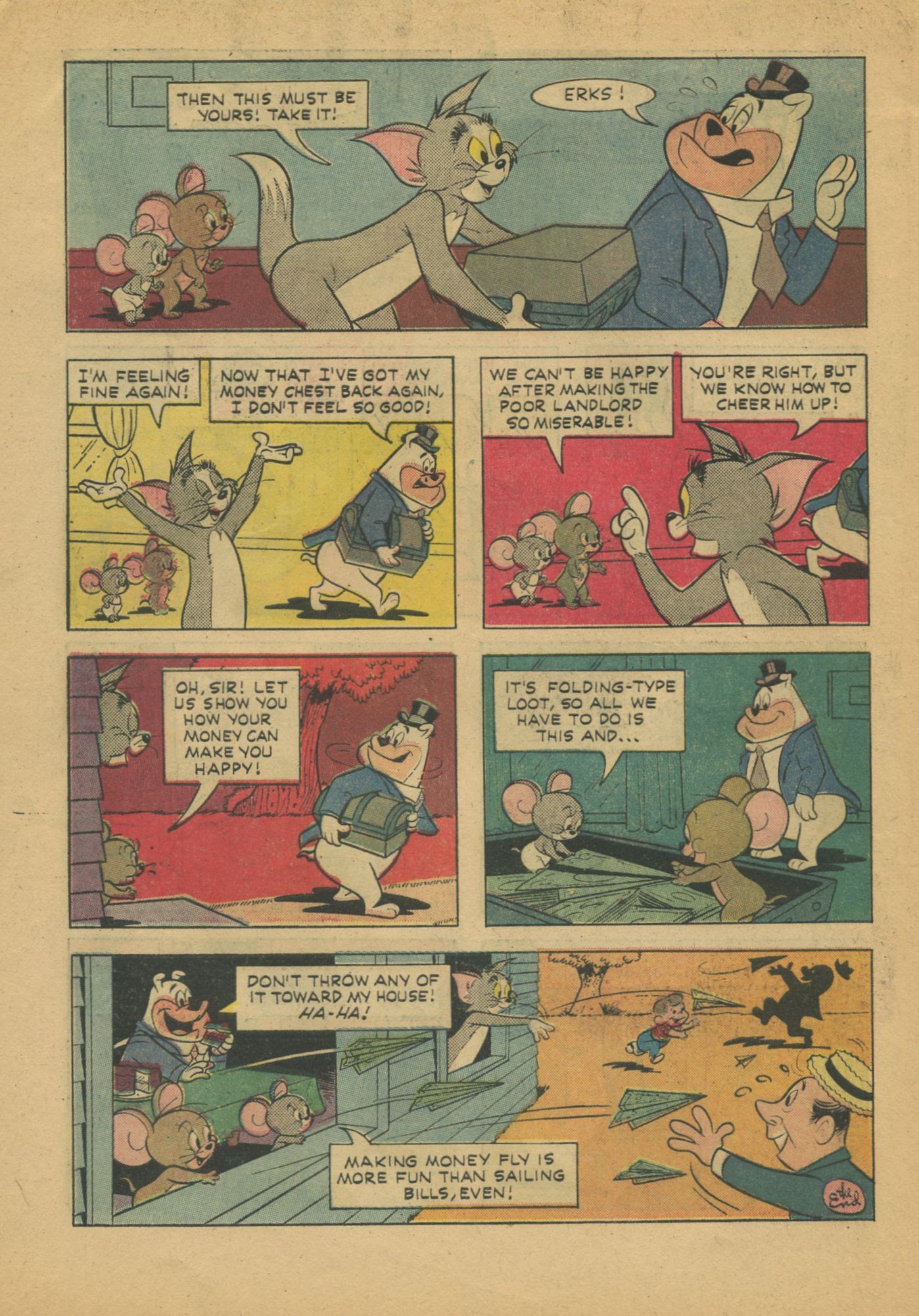 Read online Tom and Jerry comic -  Issue #218 - 34