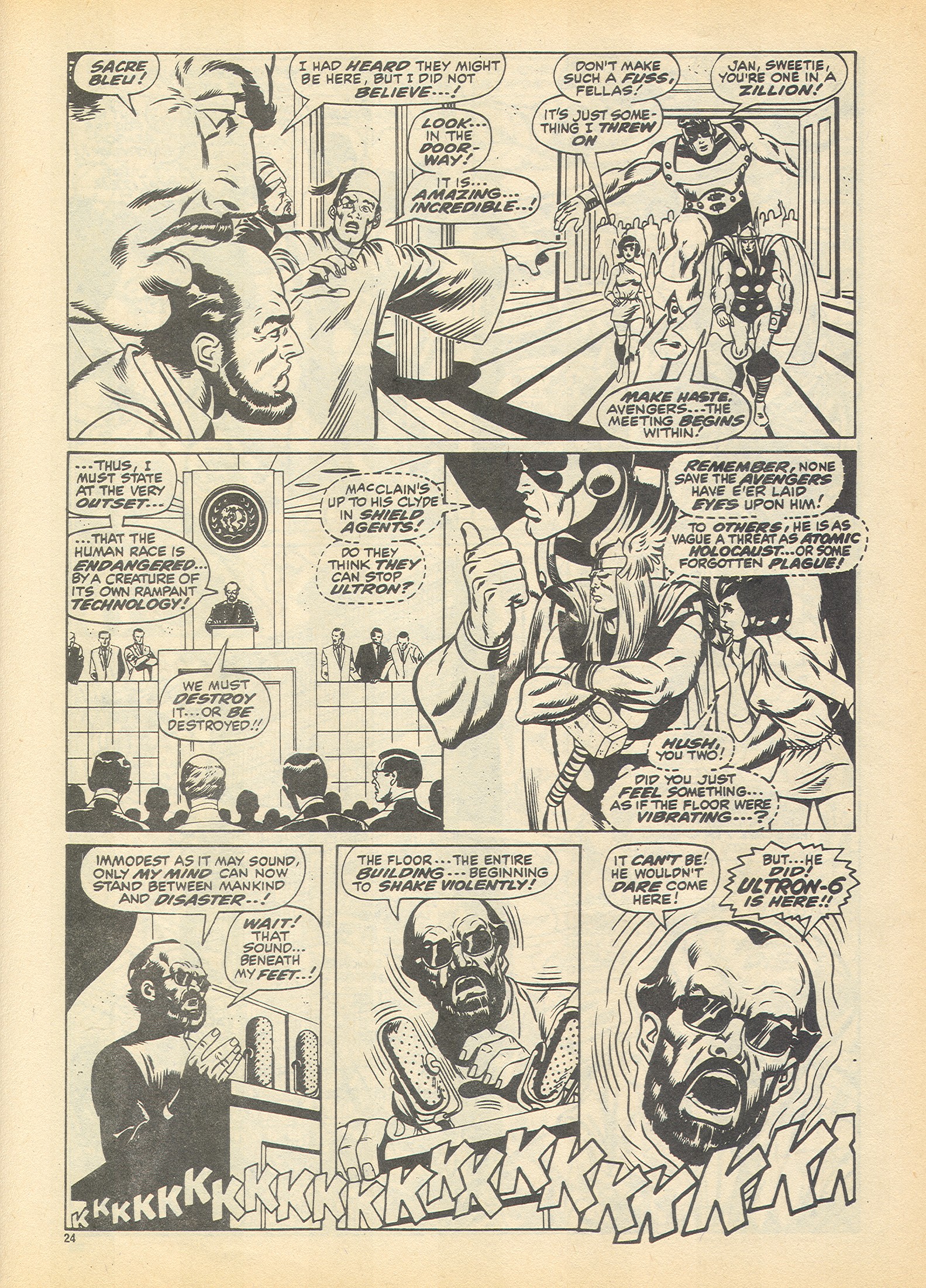 Read online The Avengers (1973) comic -  Issue #102 - 24