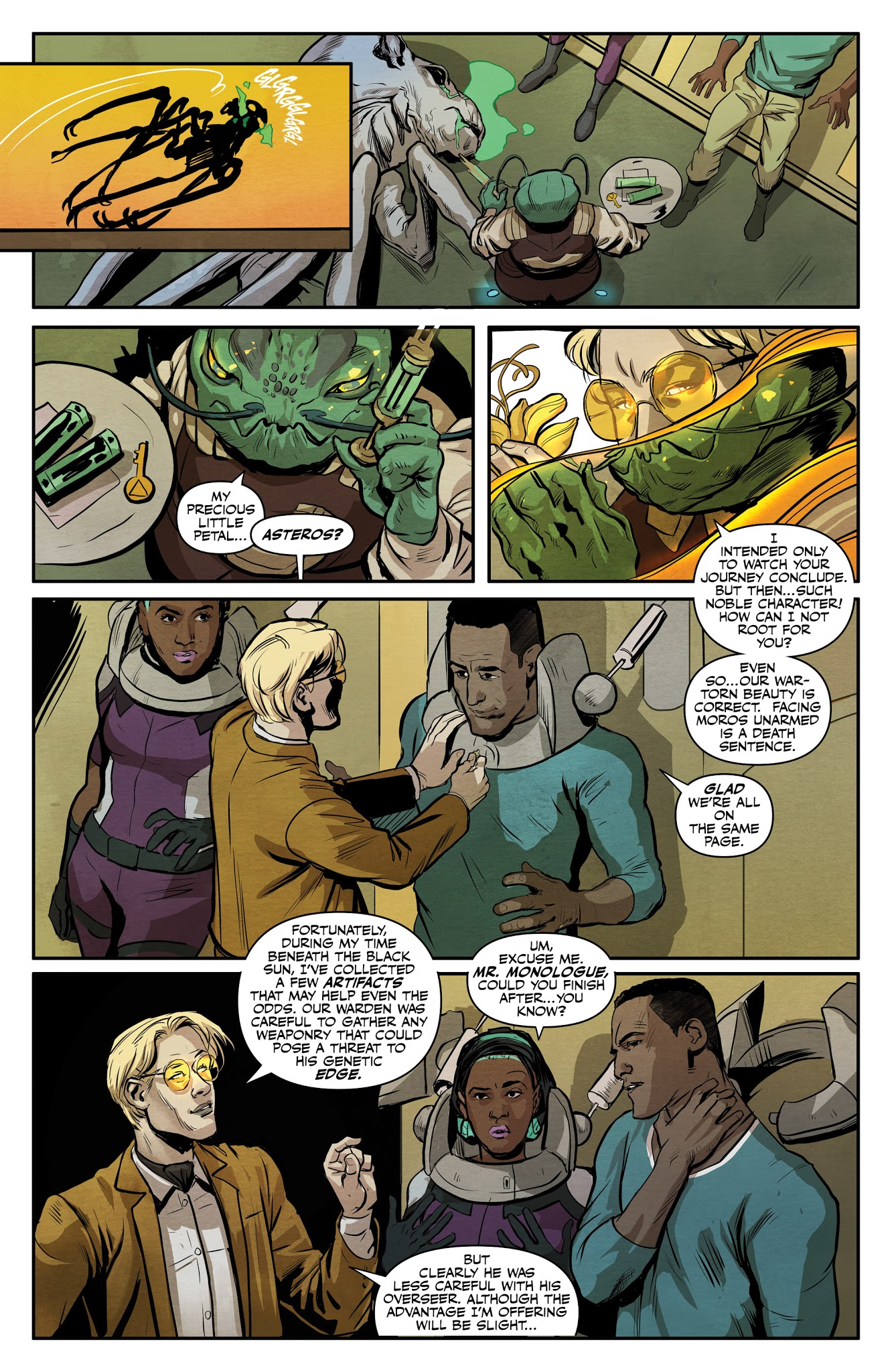 Read online Alien Bounty Hunter comic -  Issue #4 - 28
