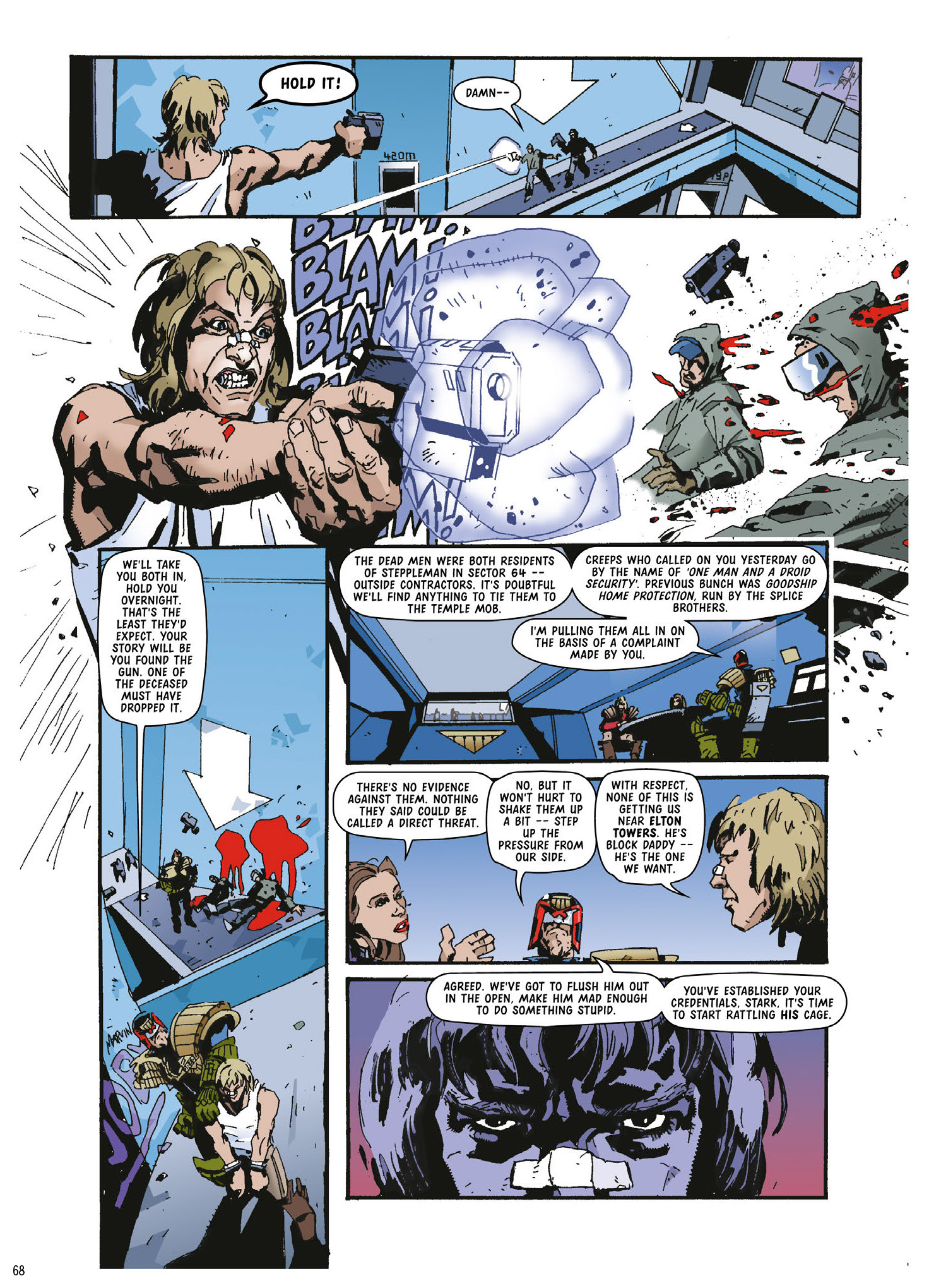 Read online Judge Dredd: The Complete Case Files comic -  Issue # TPB 32 (Part 1) - 70