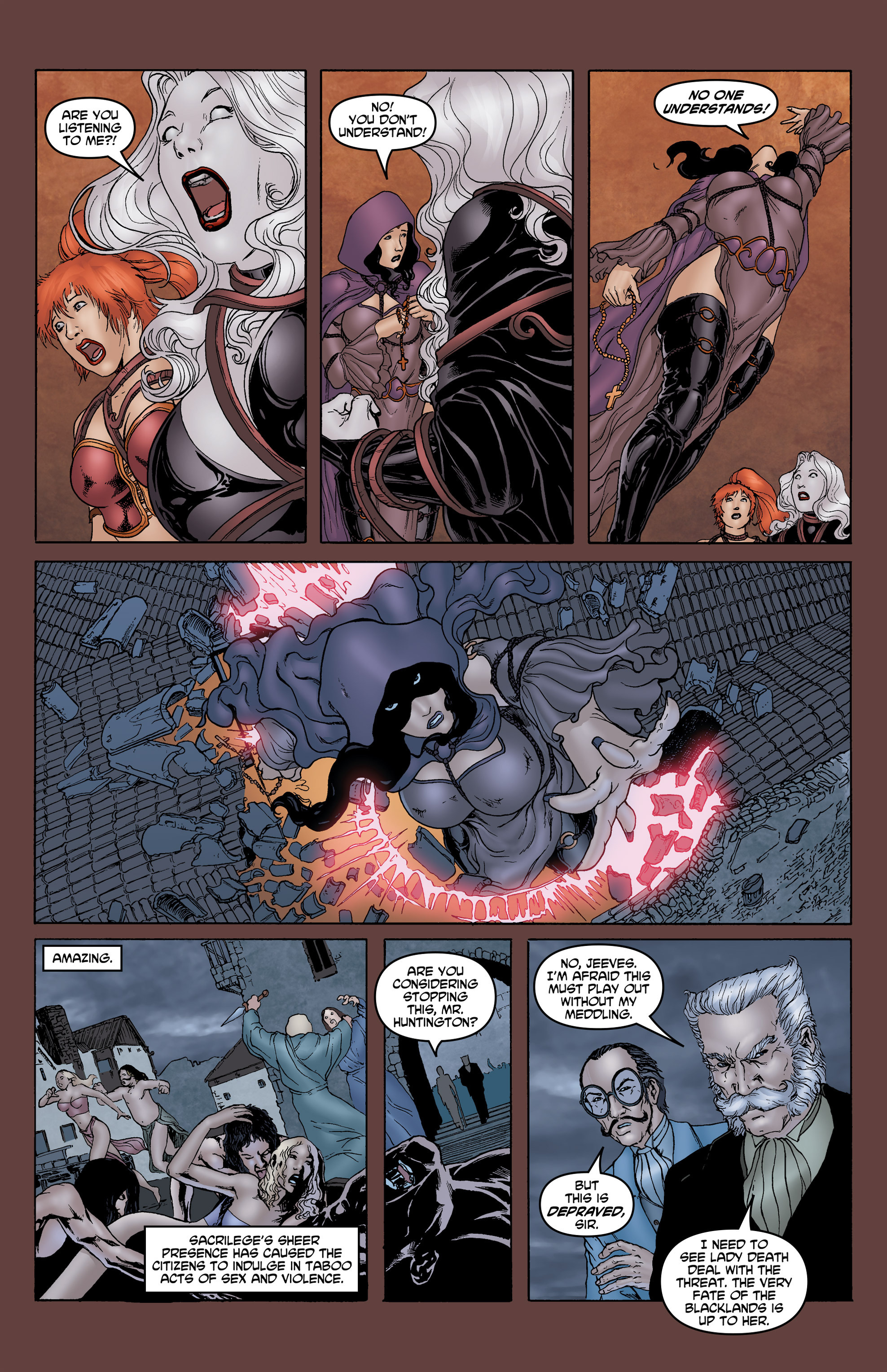 Read online Lady Death Origins comic -  Issue #21 - 4